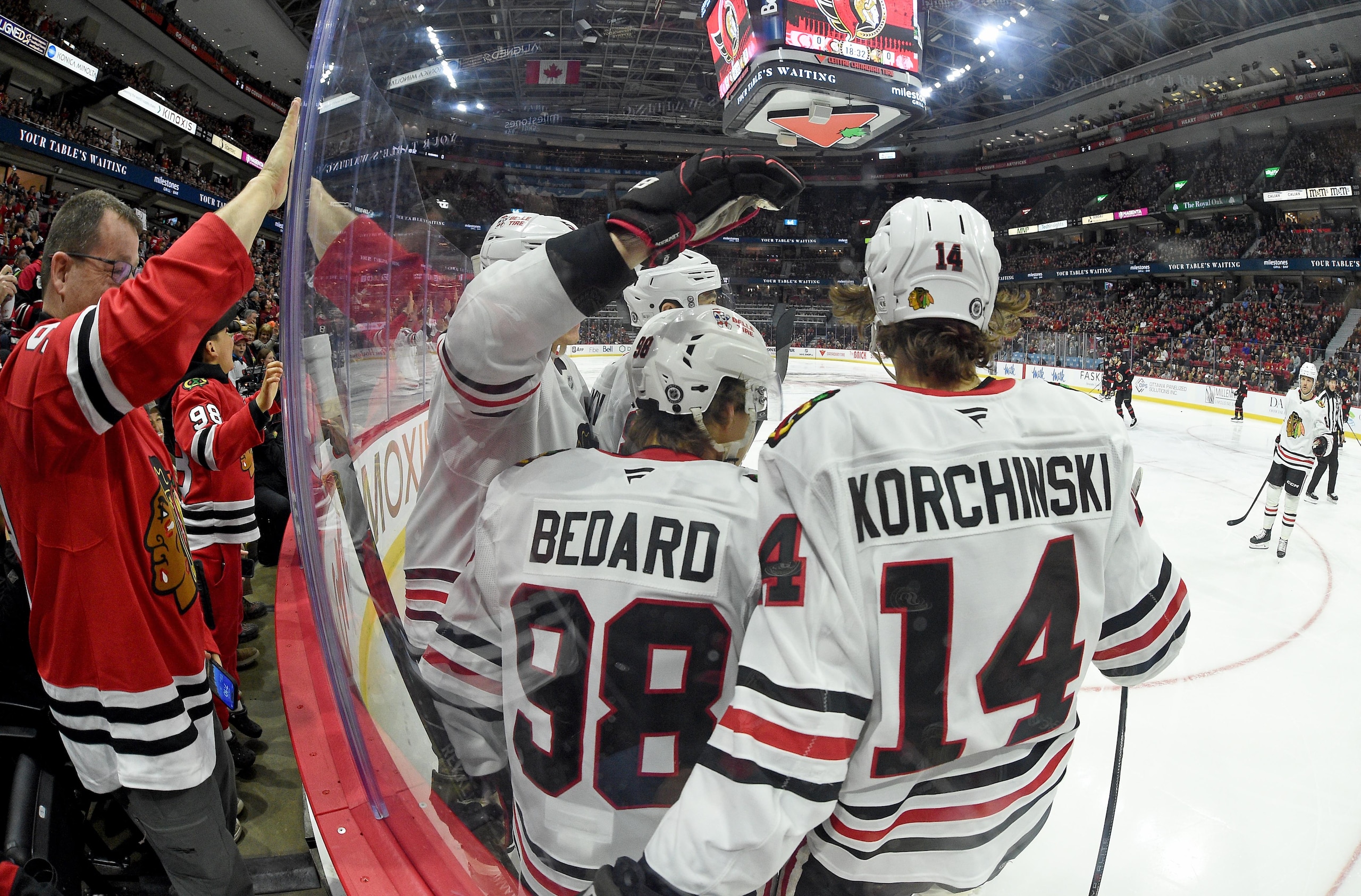 Chicago Blackhawks v Ottawa Senators Chicago Blackhawks v Ottawa Senators