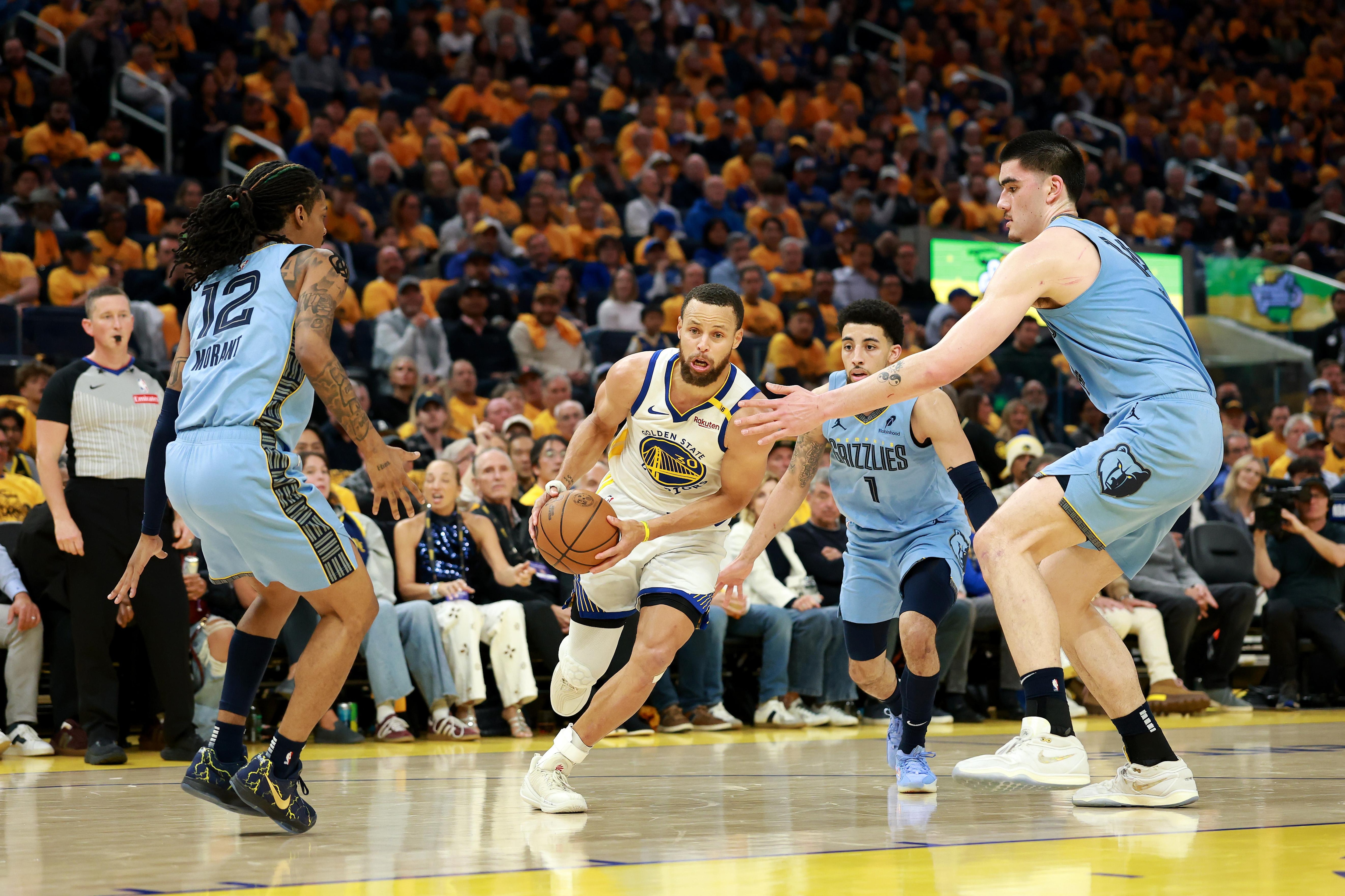 Memphis Grizzlies v Golden State Warriors - Play-In Tournament