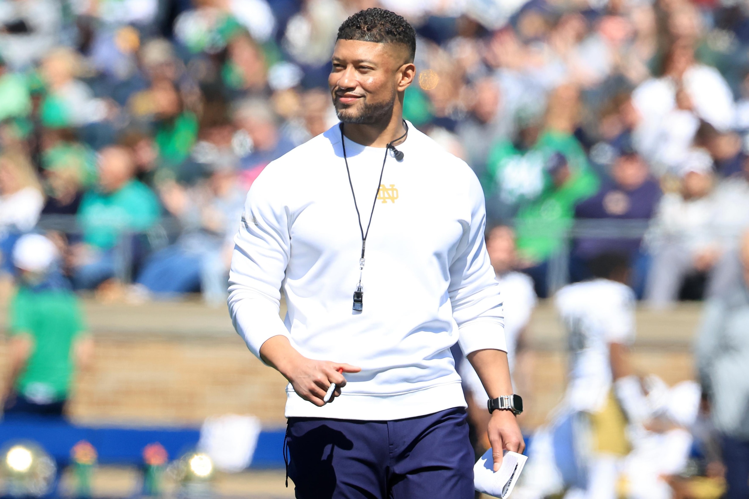 94th Annual Notre Dame Blue-Gold Spring Game 94th Annual Notre Dame Blue-Gold Spring Game