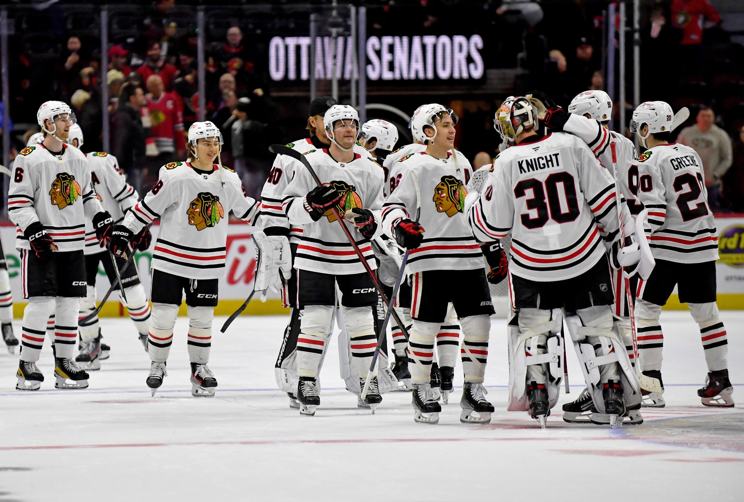 Chicago Blackhawks v Ottawa Senators