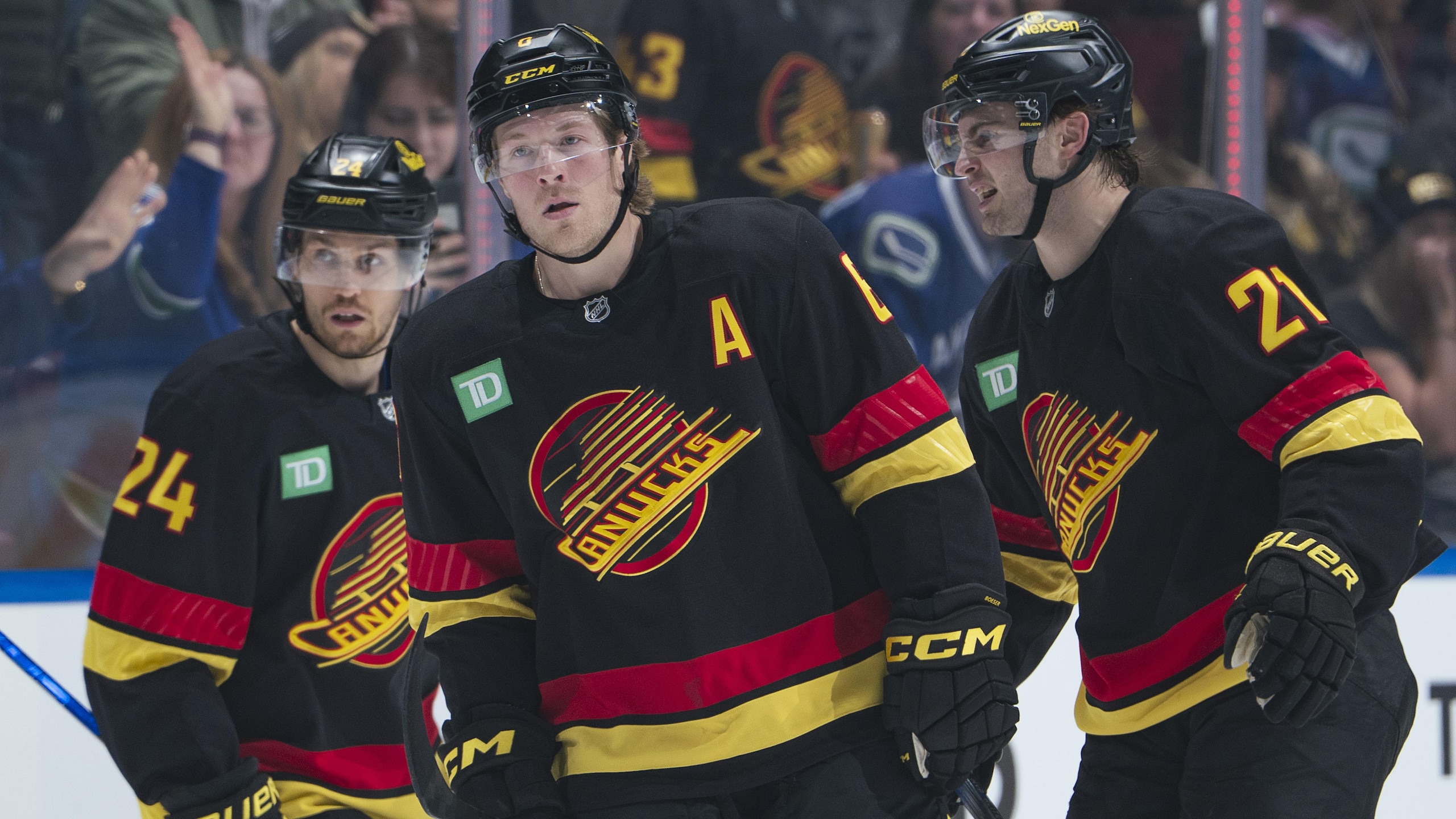 Vegas Golden Knights v Vancouver Canucks Vegas Golden Knights v Vancouver Canucks