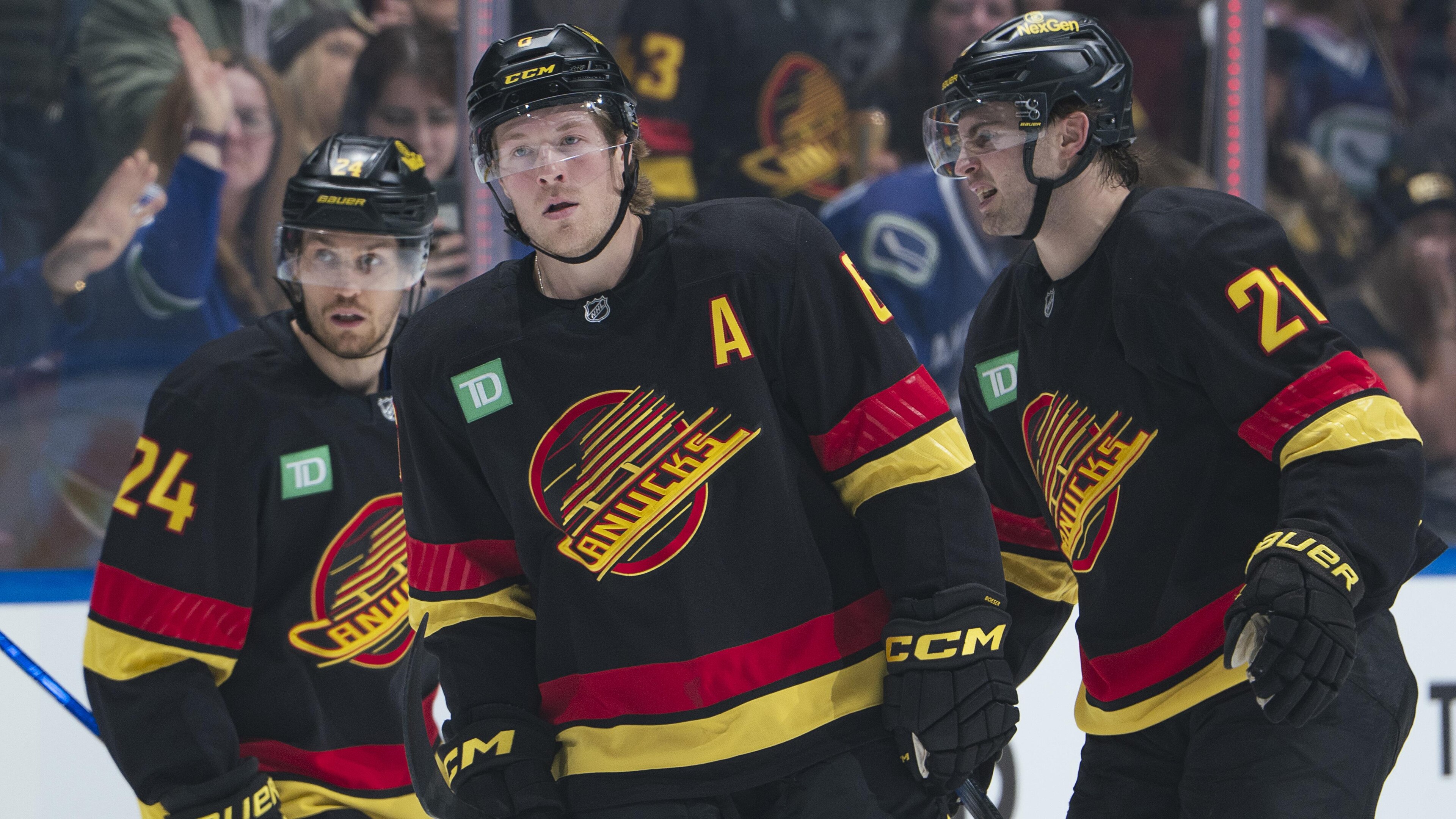 Vegas Golden Knights v Vancouver Canucks Vegas Golden Knights v Vancouver Canucks