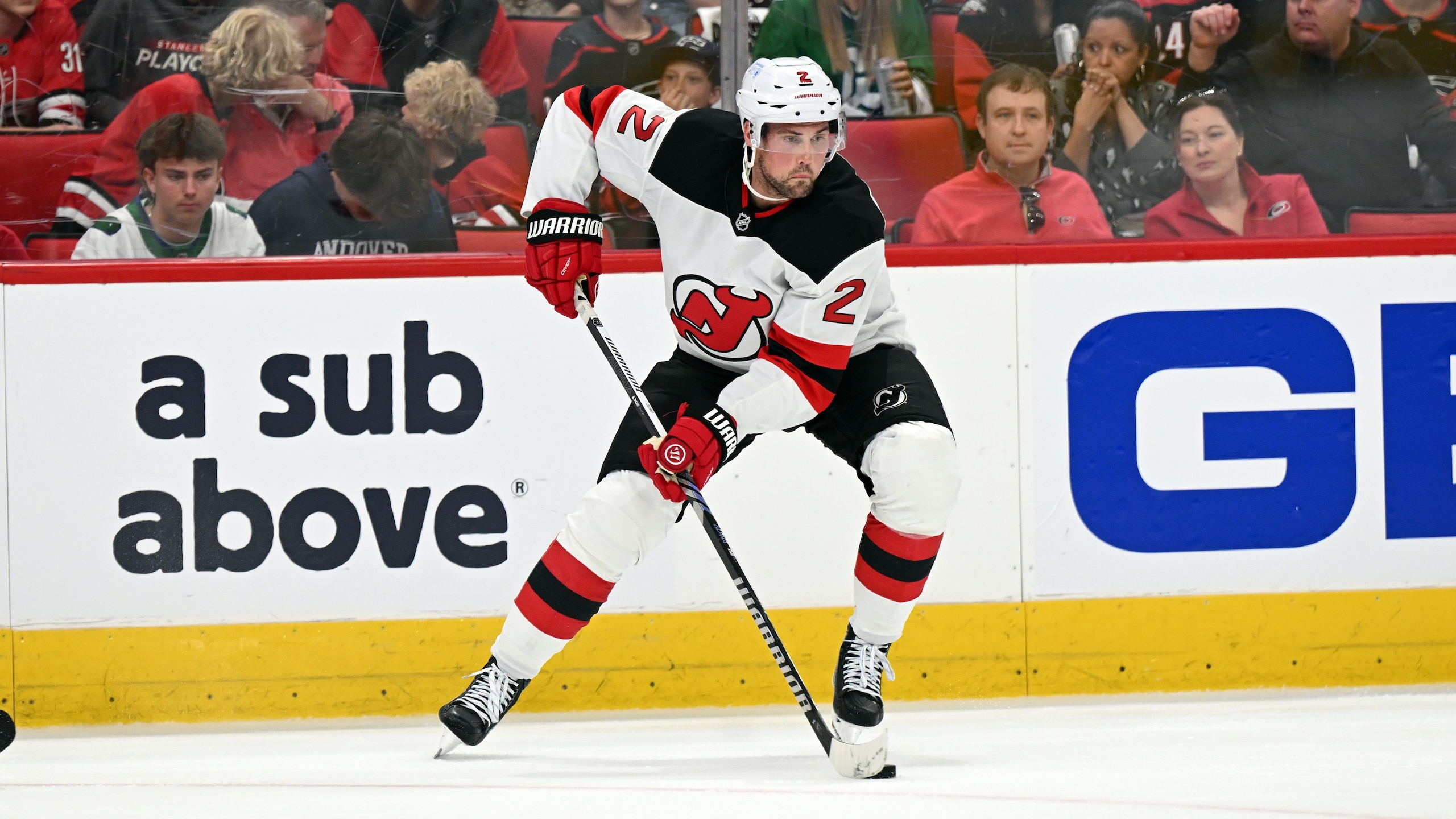 NHL: APR 20 Stanley Cup Playoffsย First Round Devils at Hurricanes NHL: APR 20 Stanley Cup Playoffsย First Round Devils at Hurricanes