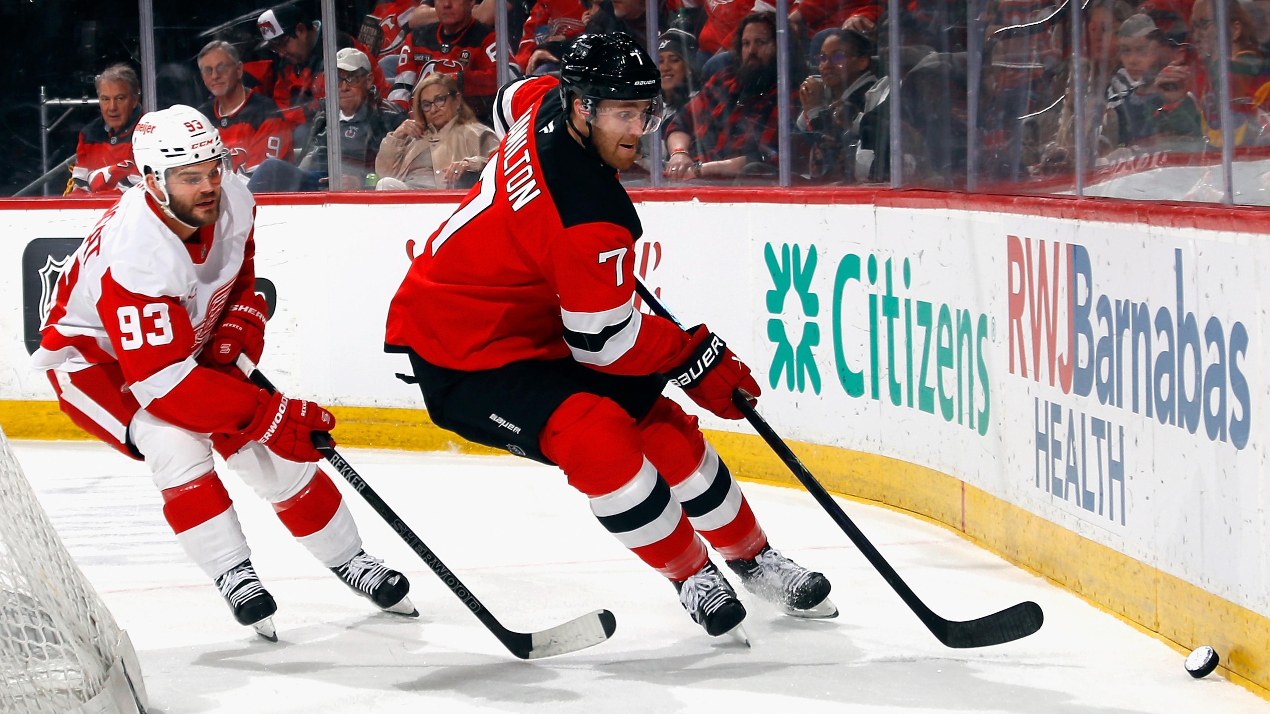 Detroit Red Wings v New Jersey Devils