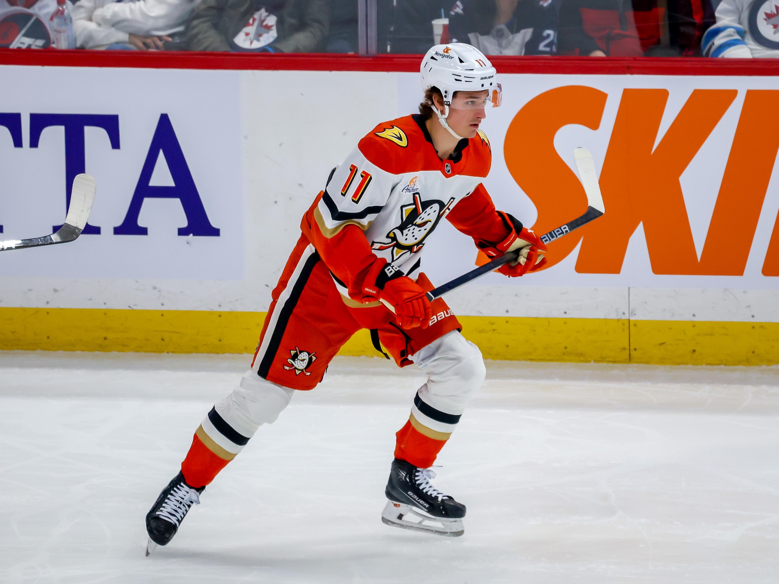 Anaheim Ducks v Winnipeg Jets