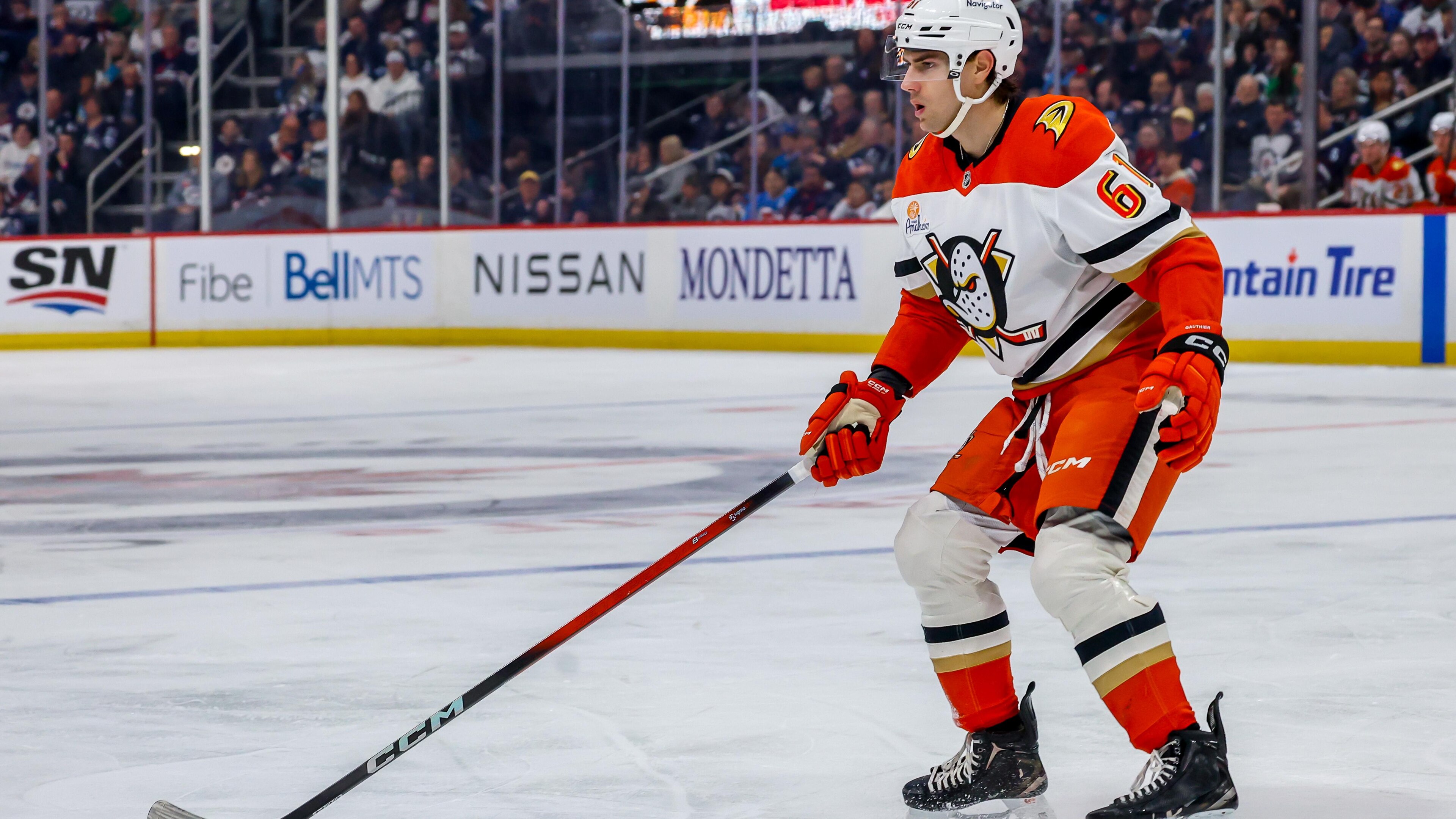 Anaheim Ducks v Winnipeg Jets