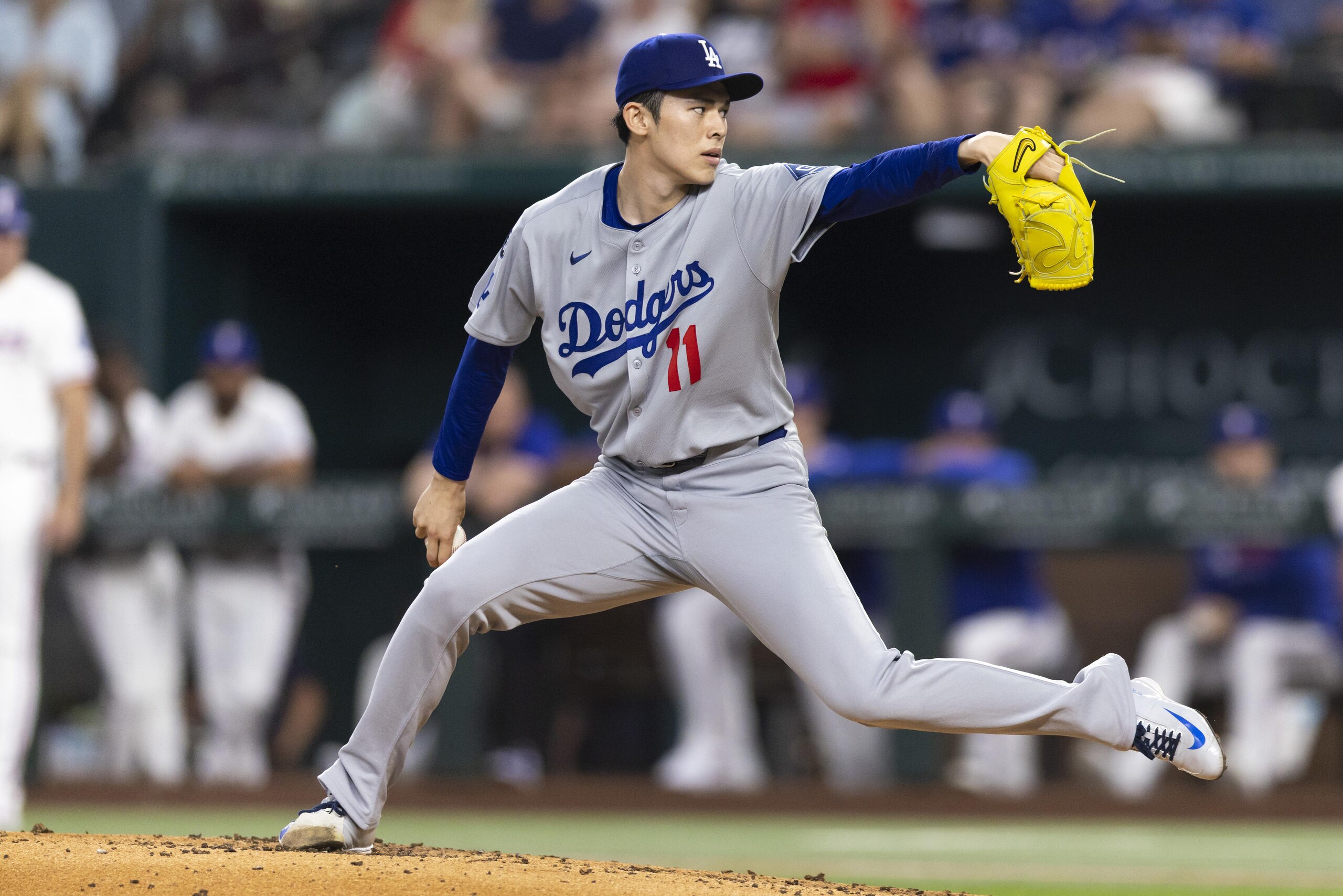 Los Angeles Dodgers v Texas Rangers Los Angeles Dodgers v Texas Rangers