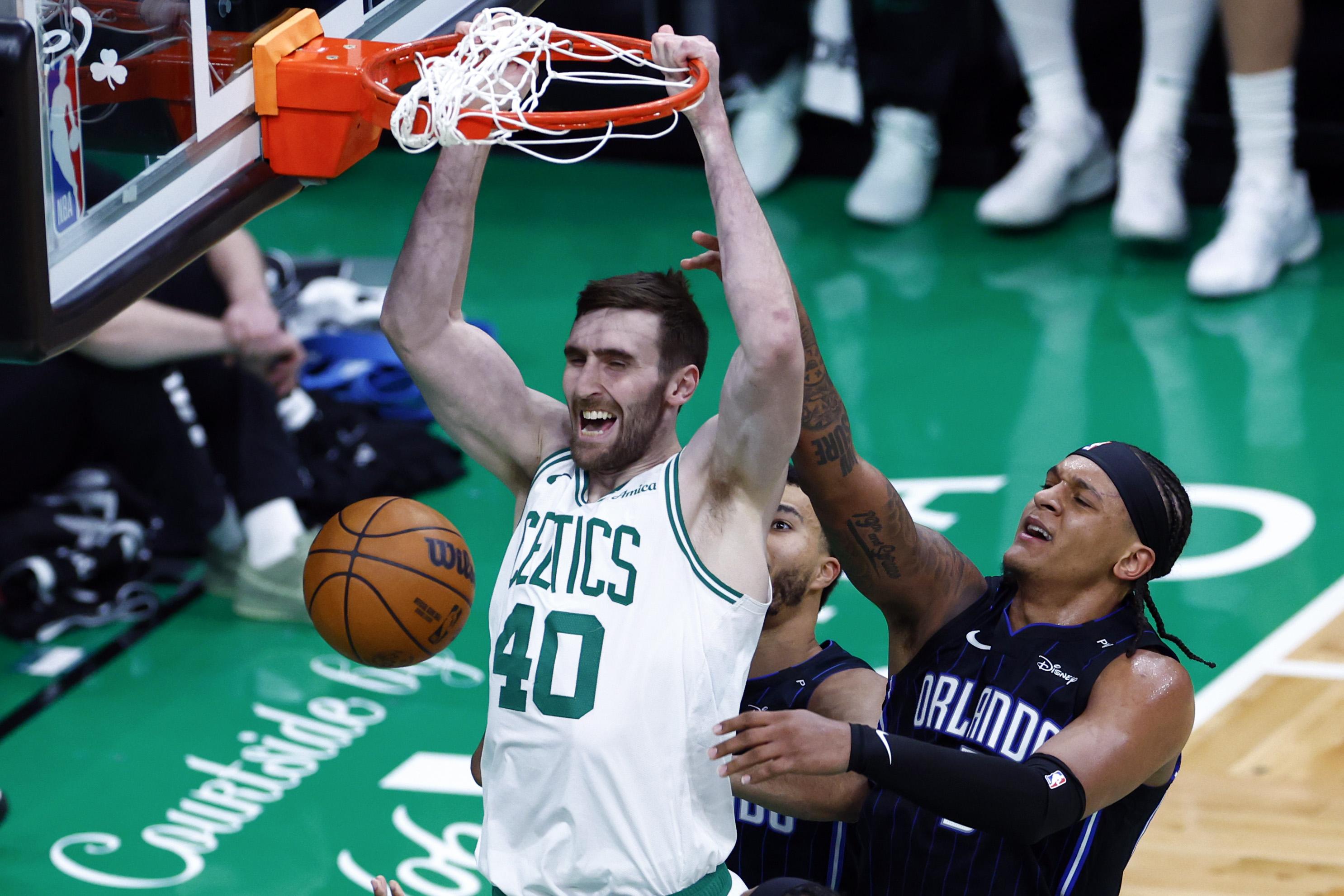 Jrue Holiday leads third-quarter surge for Celtics in Game 1 victory over Magic