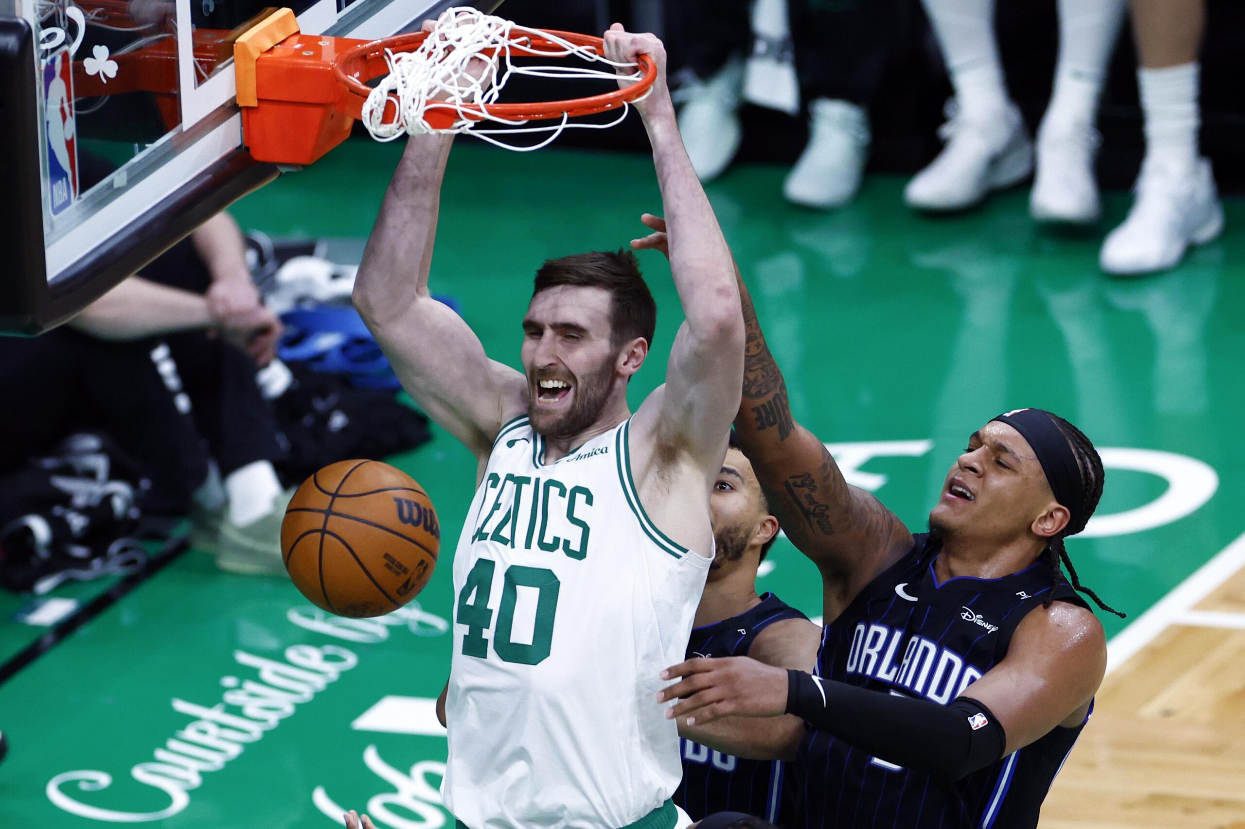 Jrue Holiday leads third-quarter surge for Celtics in Game 1 victory over Magic