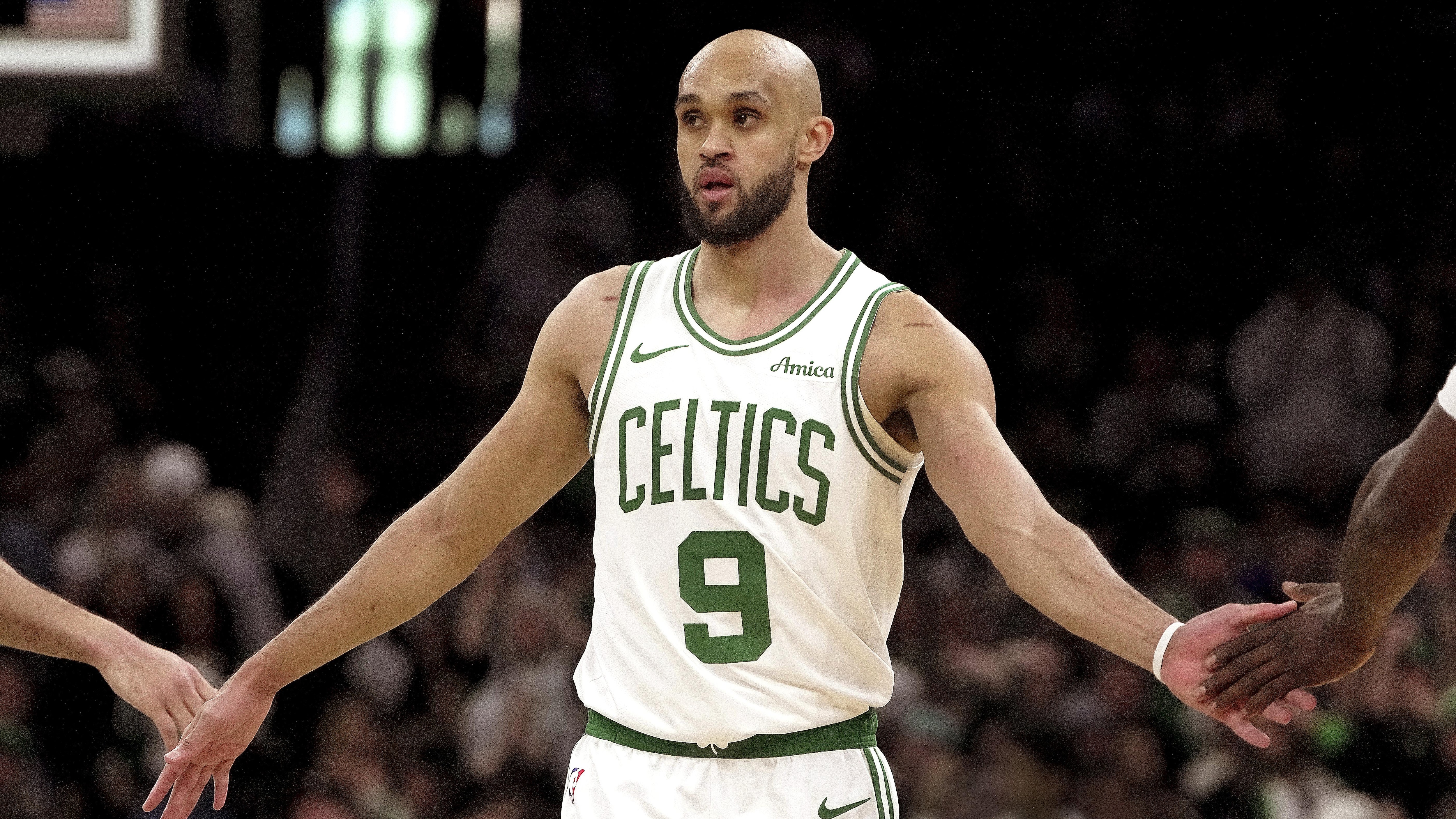 Jrue Holiday leads third-quarter surge for Celtics in Game 1 victory over Magic