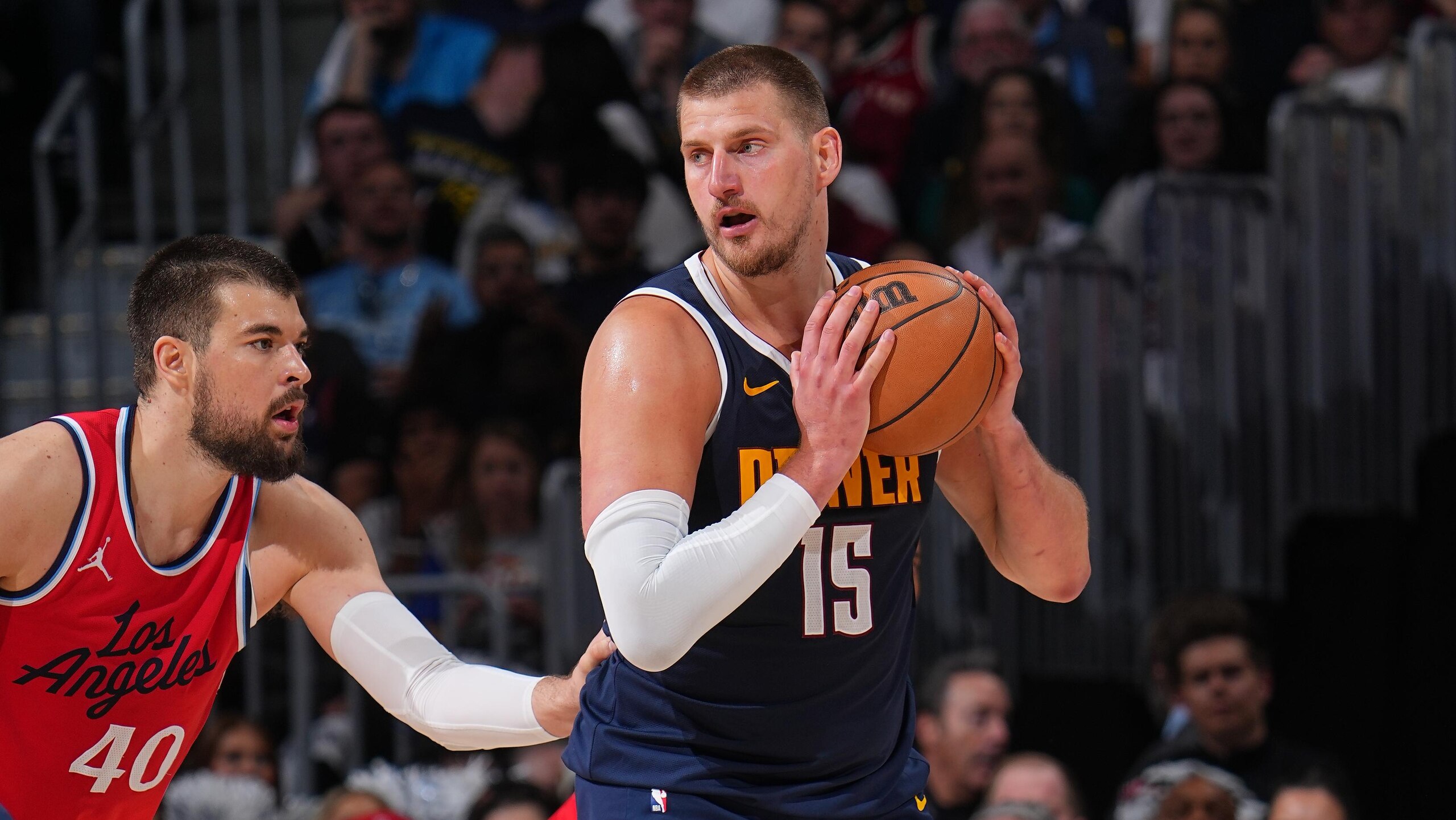 2025 NBA Playoffs - Los Angeles Clippers v Denver Nuggets - Game Two 2025 NBA Playoffs - Los Angeles Clippers v Denver Nuggets - Game Two