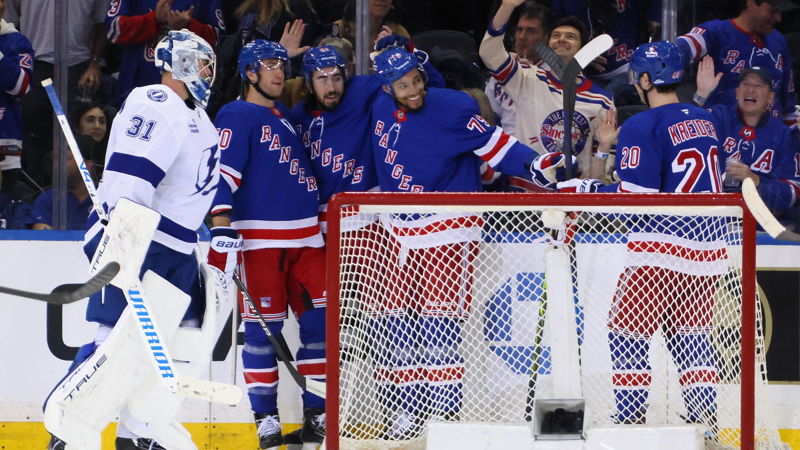Tampa Bay Lightning v New York Rangers