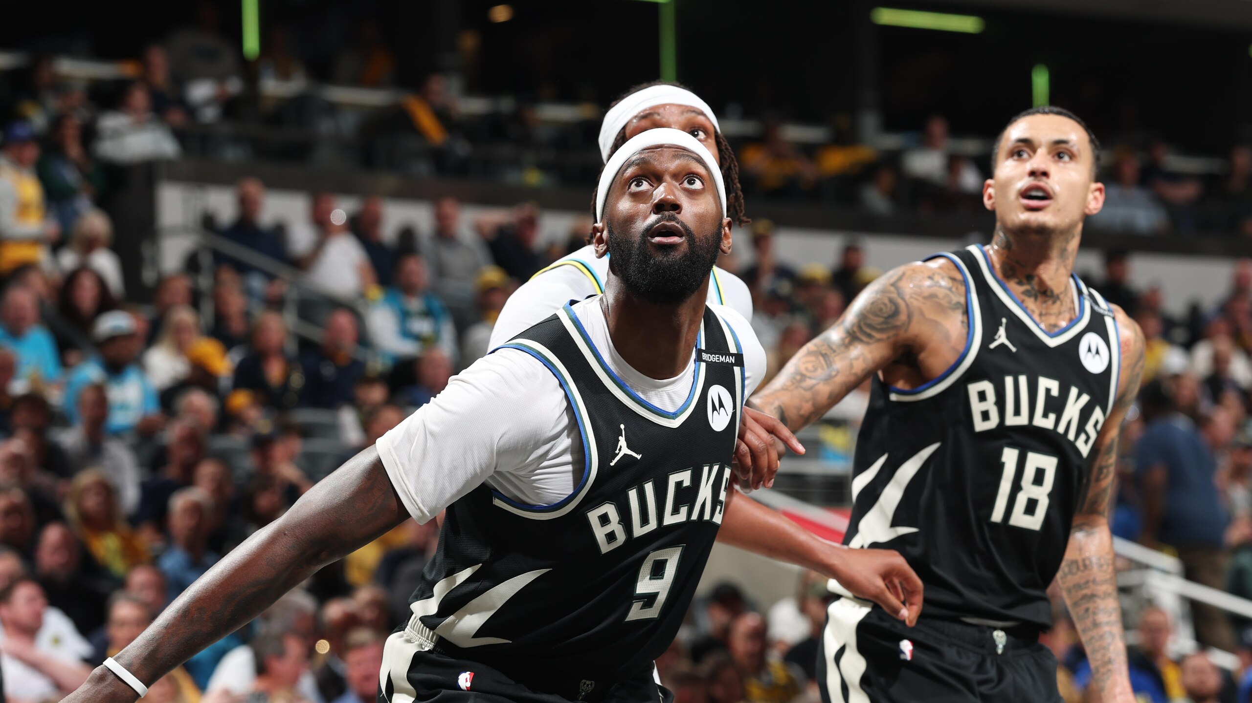 2025 NBA Playoffs - Milwaukee Bucks v Indiana Pacers - Game Two 2025 NBA Playoffs - Milwaukee Bucks v Indiana Pacers - Game Two