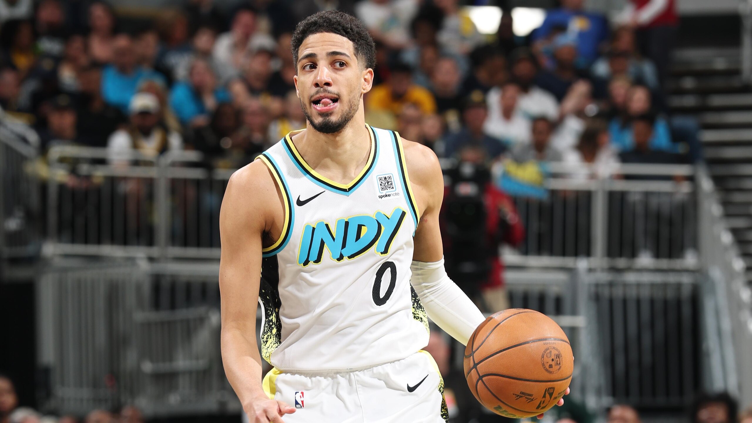 2025 NBA Playoffs - Milwaukee Bucks v Indiana Pacers - Game Two 2025 NBA Playoffs - Milwaukee Bucks v Indiana Pacers - Game Two