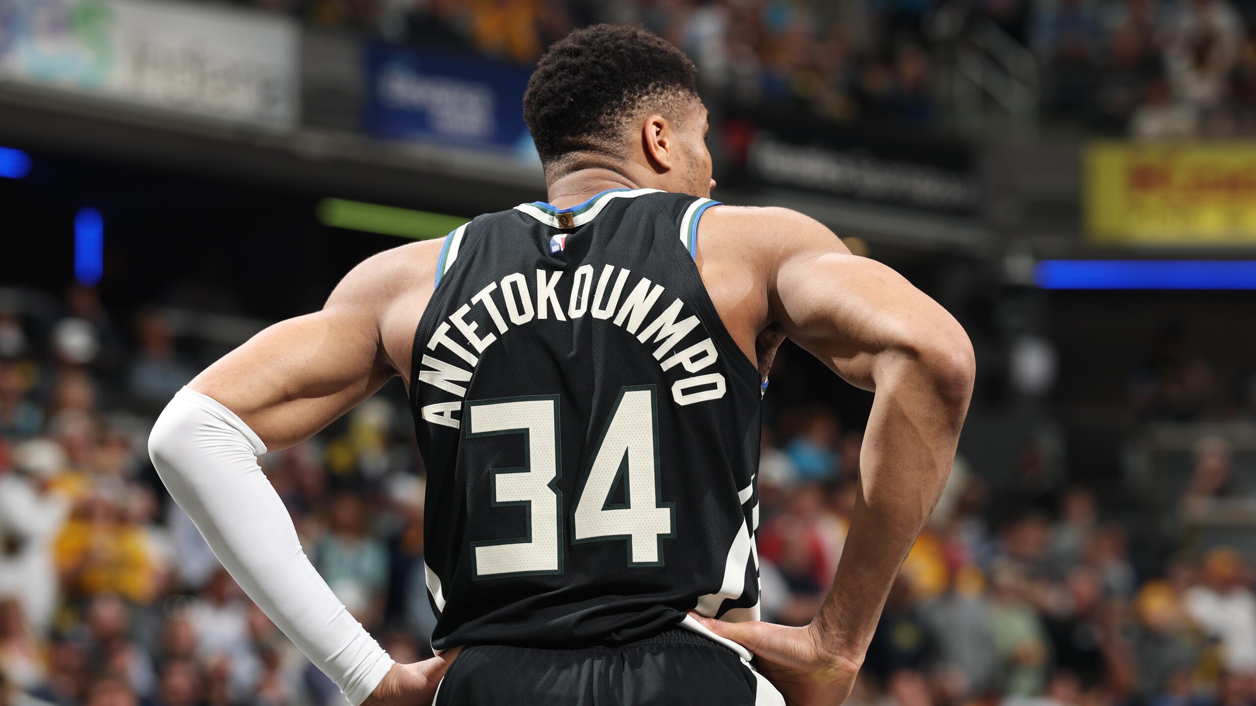 2025 NBA Playoffs - Milwaukee Bucks v Indiana Pacers - Game Two 2025 NBA Playoffs - Milwaukee Bucks v Indiana Pacers - Game Two