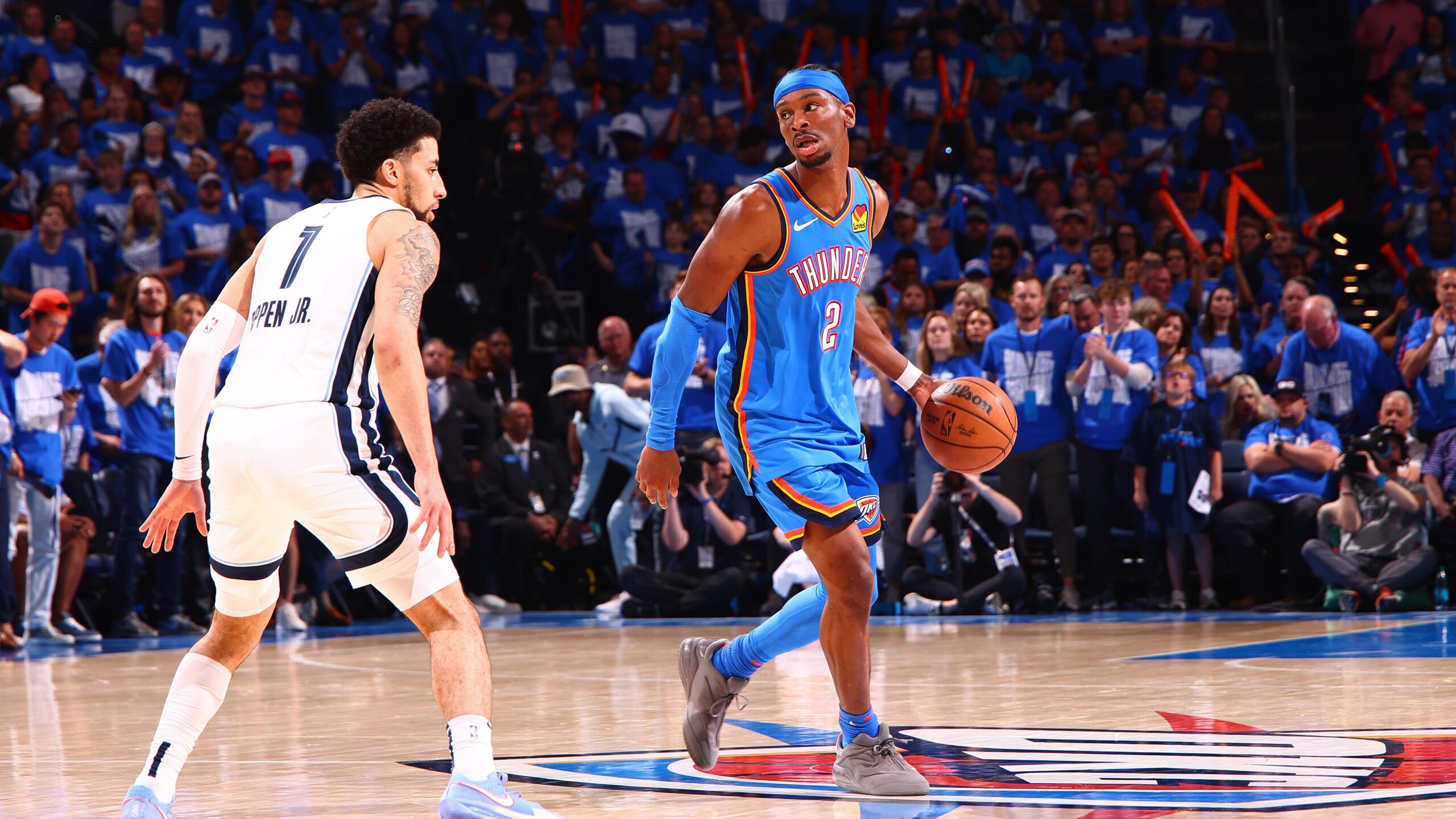 2025 NBA Playoffs - Memphis Grizzlies v Oklahoma City Thunder - Game Two 2025 NBA Playoffs - Memphis Grizzlies v Oklahoma City Thunder - Game Two