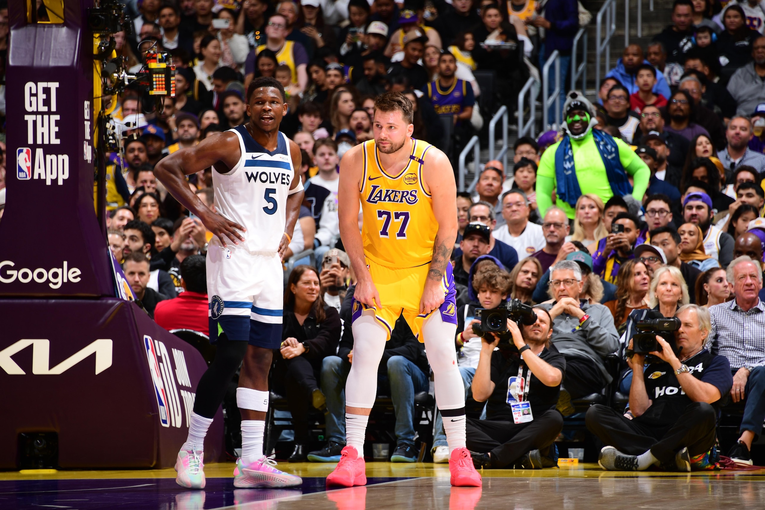 2025 NBA Playoffs - Minnesota Timberwolves v Los Angeles Lakers - Game Two