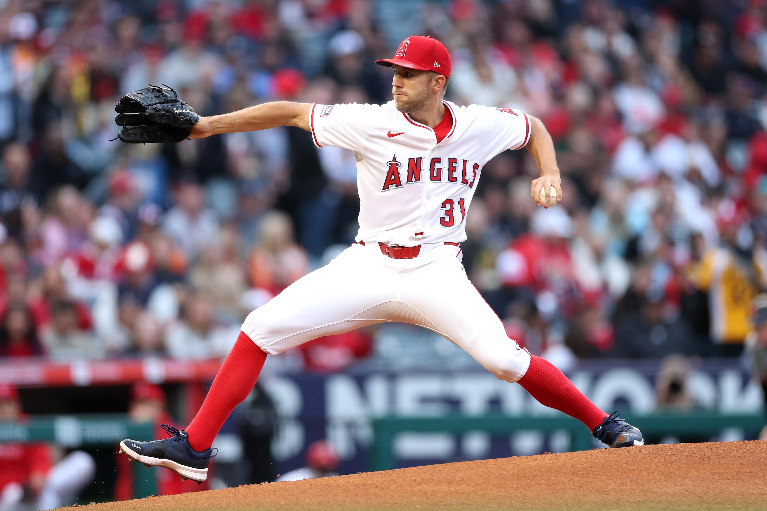 San Francisco Giants v Los Angeles Angels