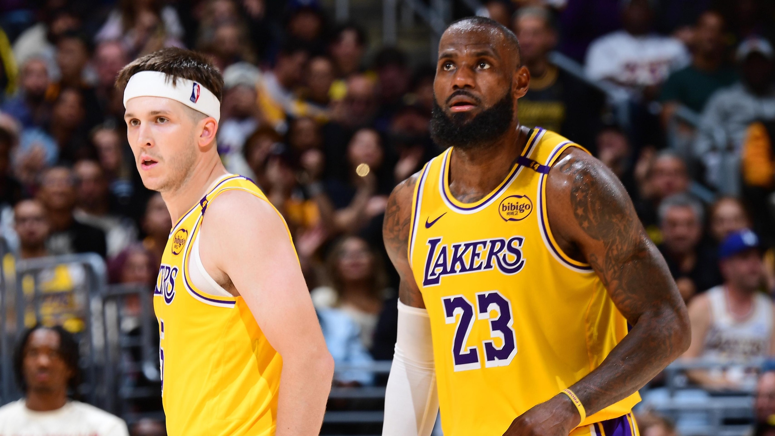 2025 NBA Playoffs - Minnesota Timberwolves v Los Angeles Lakers - Game Two 2025 NBA Playoffs - Minnesota Timberwolves v Los Angeles Lakers - Game Two