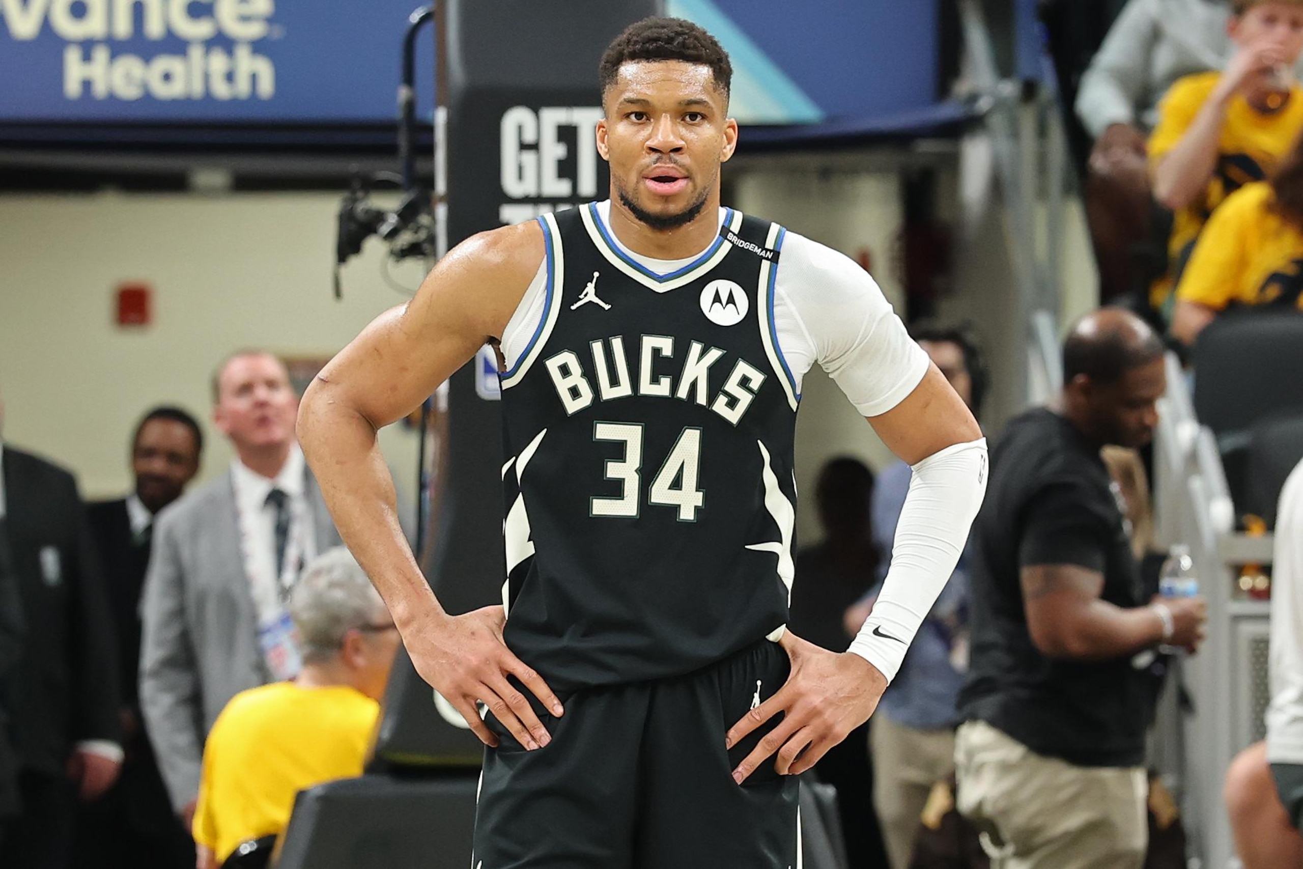 2025 NBA Playoffs - Milwaukee Bucks v Indiana Pacers - Game One