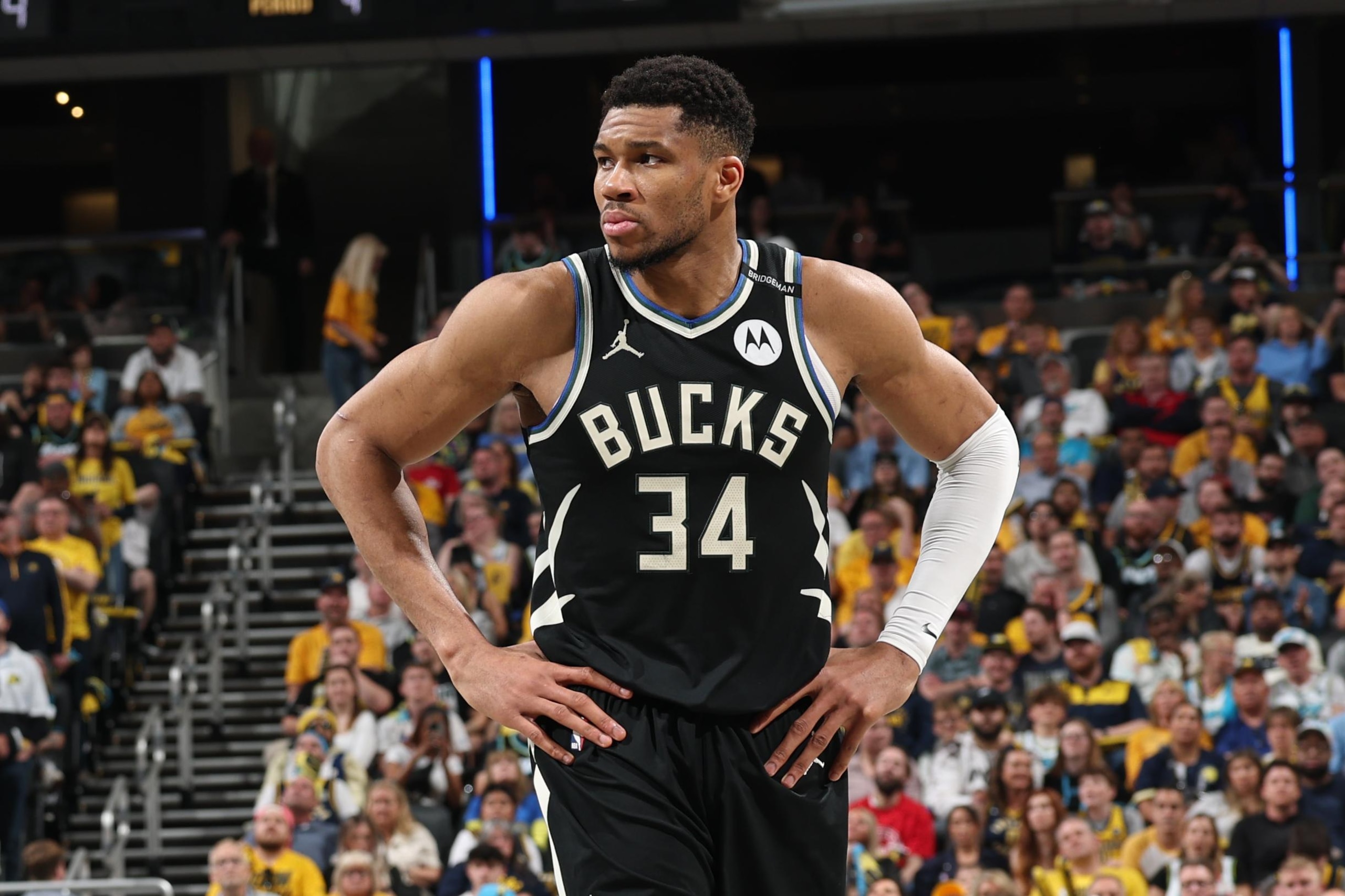 2025 NBA Playoffs - Milwaukee Bucks v Indiana Pacers - Game Two