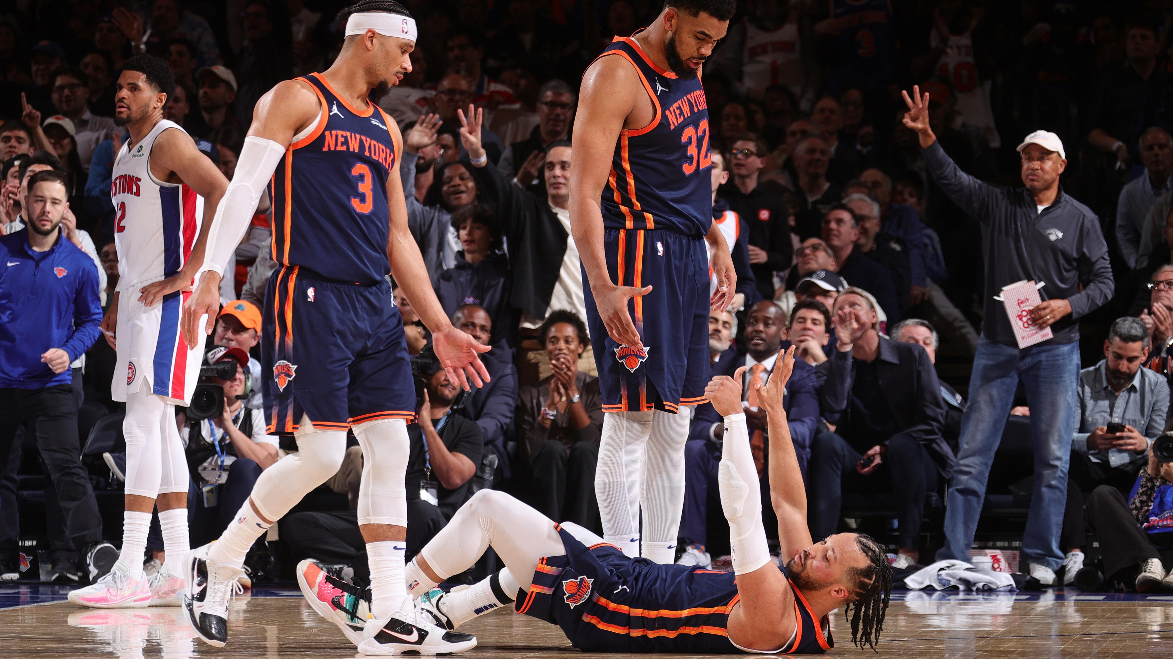 2025 NBA Playoffs - Detroit Pistons v New York Knicks - Game Two