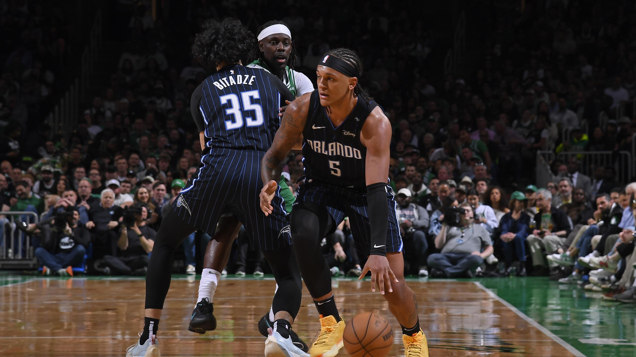 2025 NBA Playoffs - Orlando Magic v Boston Celtics - Game Two 2025 NBA Playoffs - Orlando Magic v Boston Celtics - Game Two