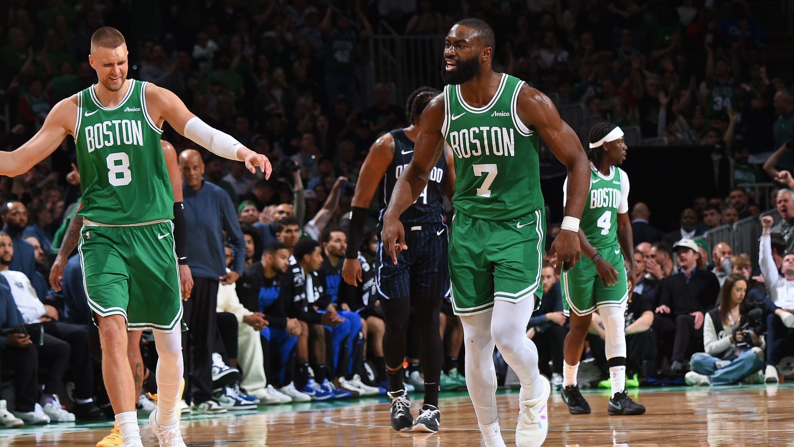 2025 NBA Playoffs - Orlando Magic v Boston Celtics - Game Two 2025 NBA Playoffs - Orlando Magic v Boston Celtics - Game Two