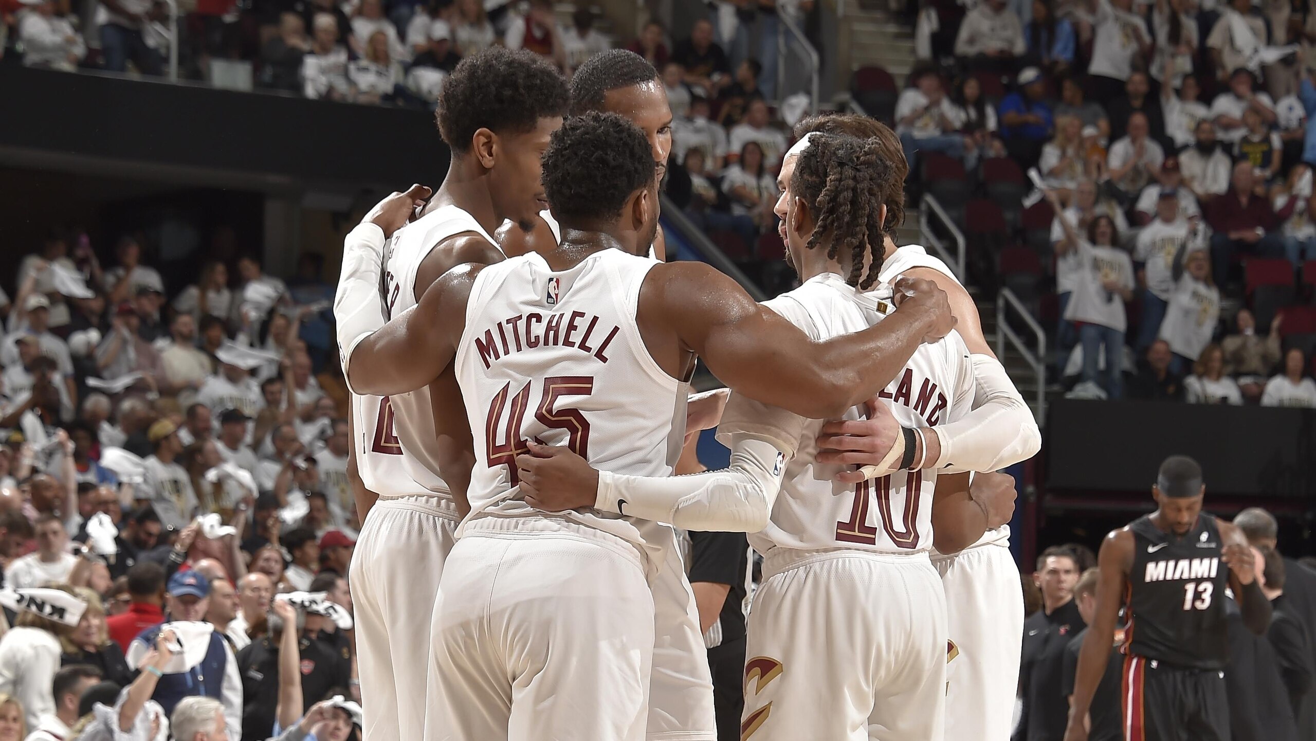 2025 NBA Playoffs - Miami Heat v Cleveland Cavaliers - Game Two 2025 NBA Playoffs - Miami Heat v Cleveland Cavaliers - Game Two