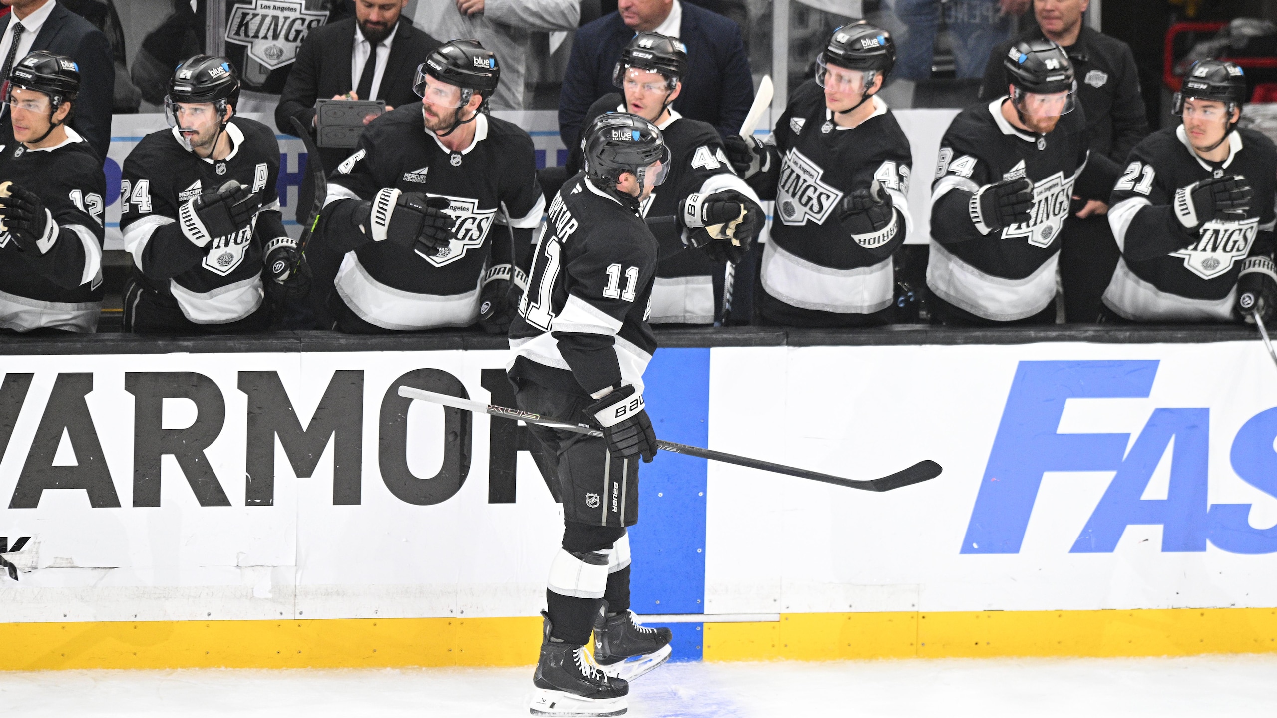 NHL: APR 23 Stanley Cup Playoffs First Round Oilers at Kings