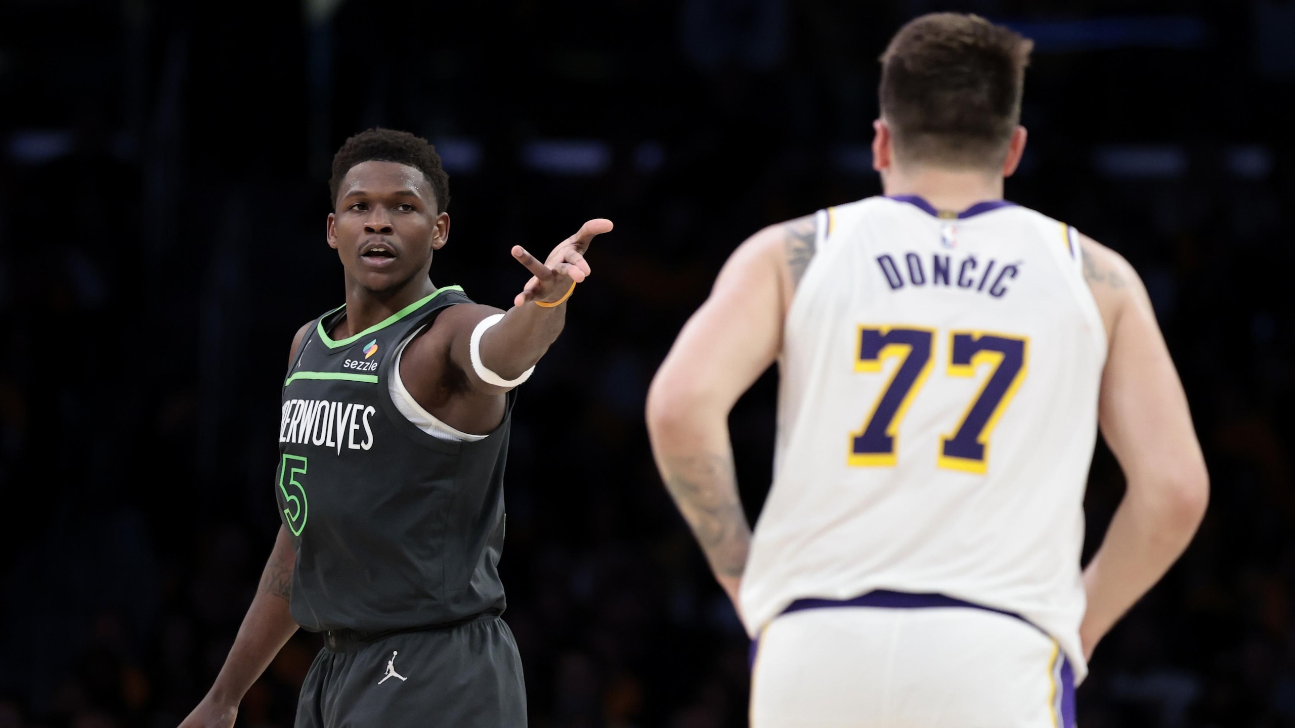 Minnesota Timberwolves v Los Angeles Lakers - Game One Minnesota Timberwolves v Los Angeles Lakers - Game One
