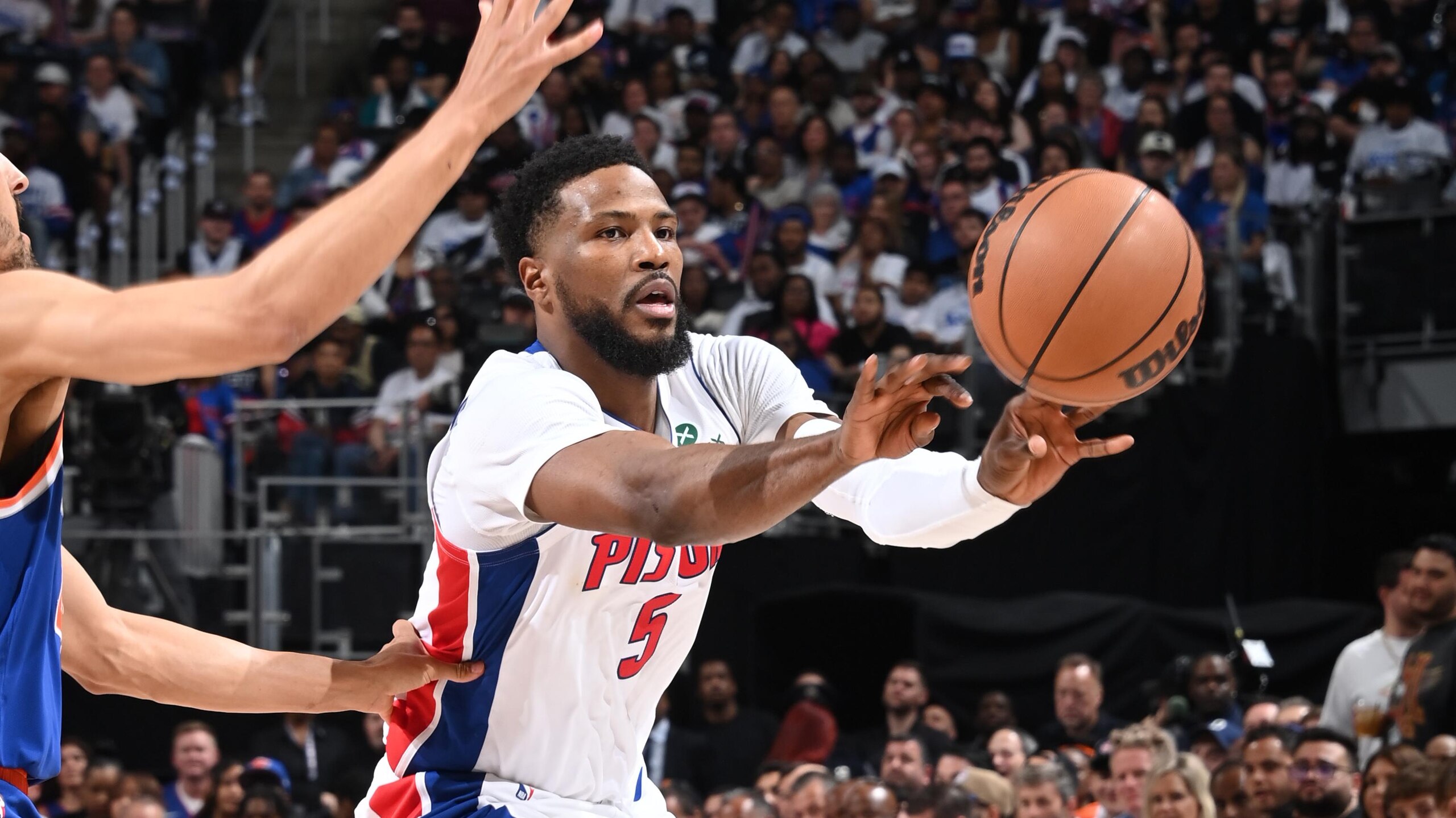 2025 NBA Playoffs - New York Knicks v Detroit Pistons - Game Three