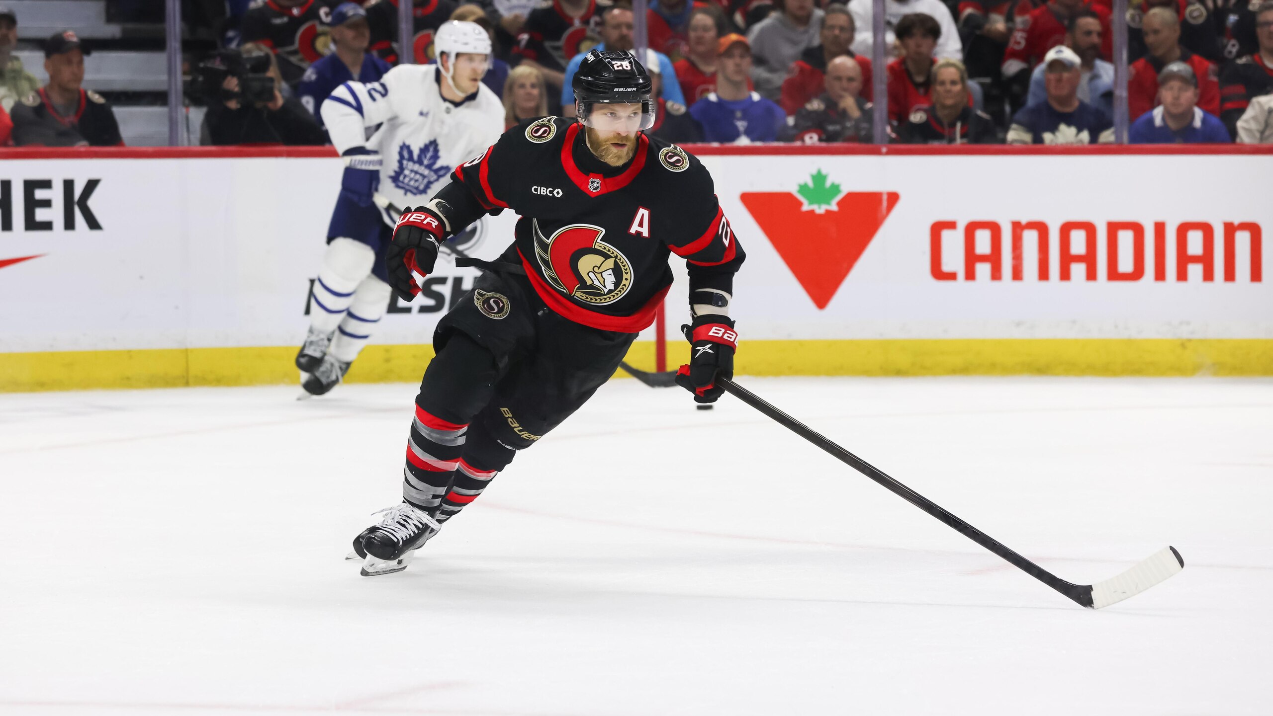 NHL: APR 24 Stanley Cup Playoffs First Round Maple Leafs at Senators NHL: APR 24 Stanley Cup Playoffs First Round Maple Leafs at Senators