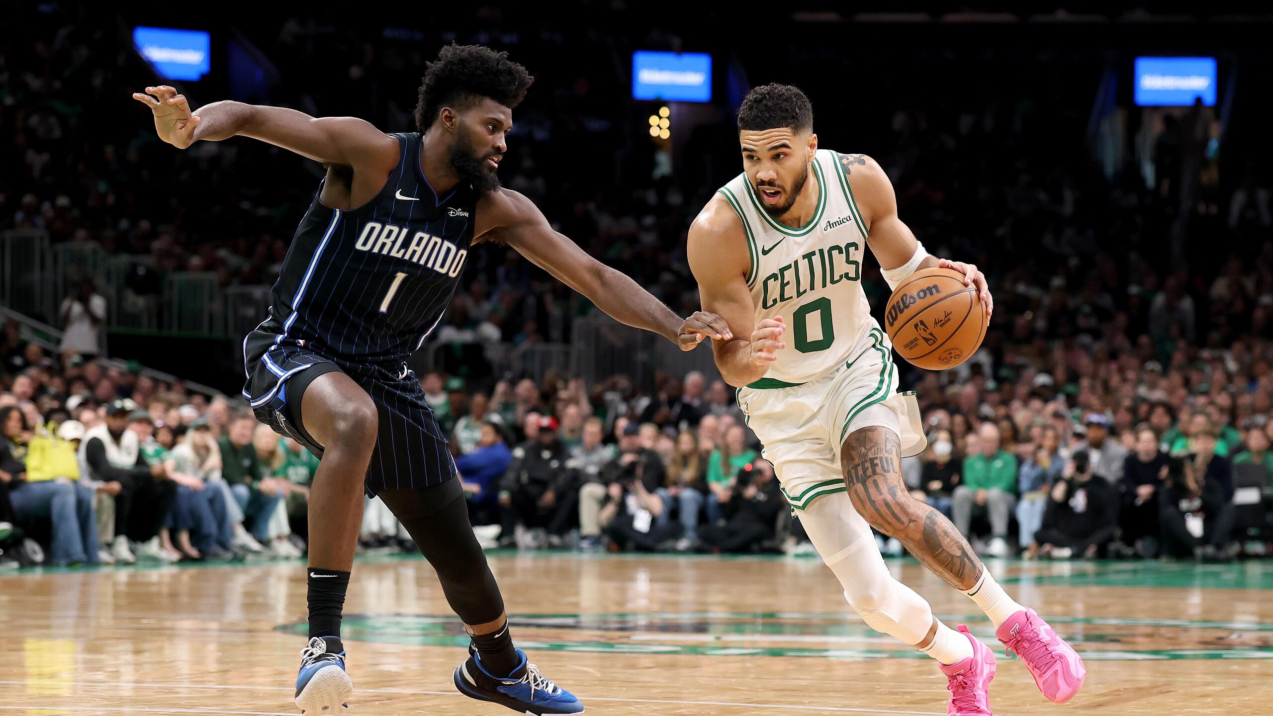 Orlando Magic v Boston Celtics - Game One Orlando Magic v Boston Celtics - Game One