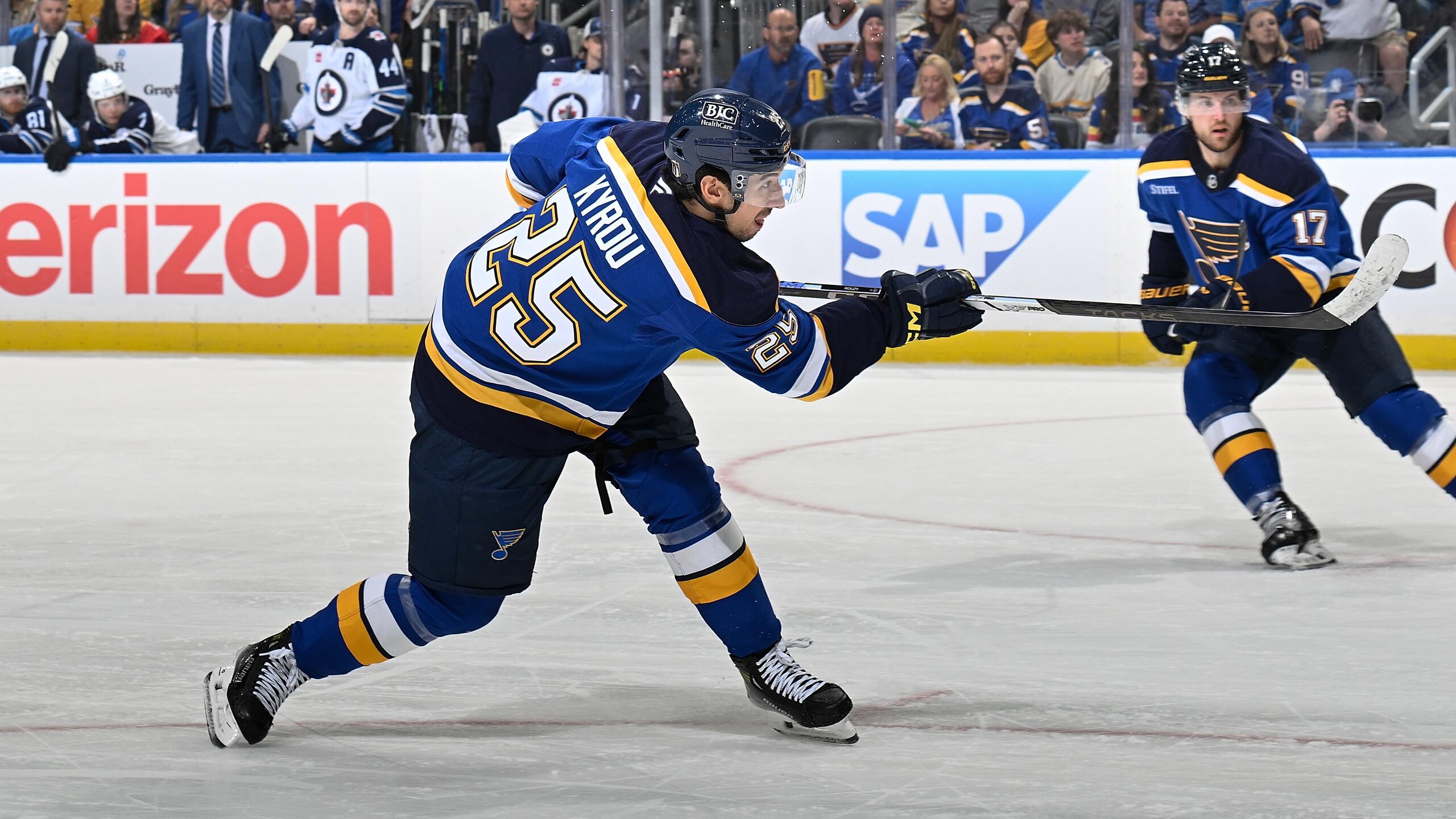 Winnipeg Jets v St Louis Blues - Game Three