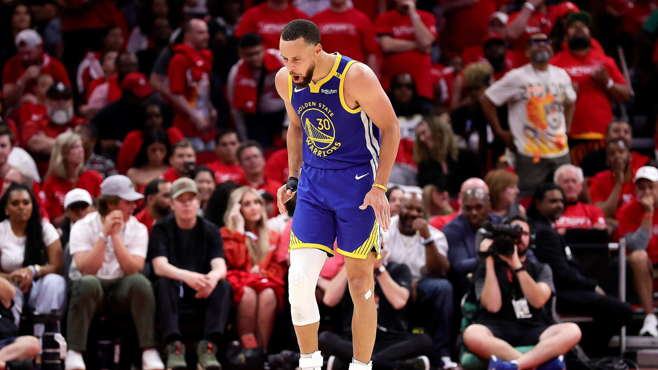 Golden State Warriors v Houston Rockets - Game One Golden State Warriors v Houston Rockets - Game One