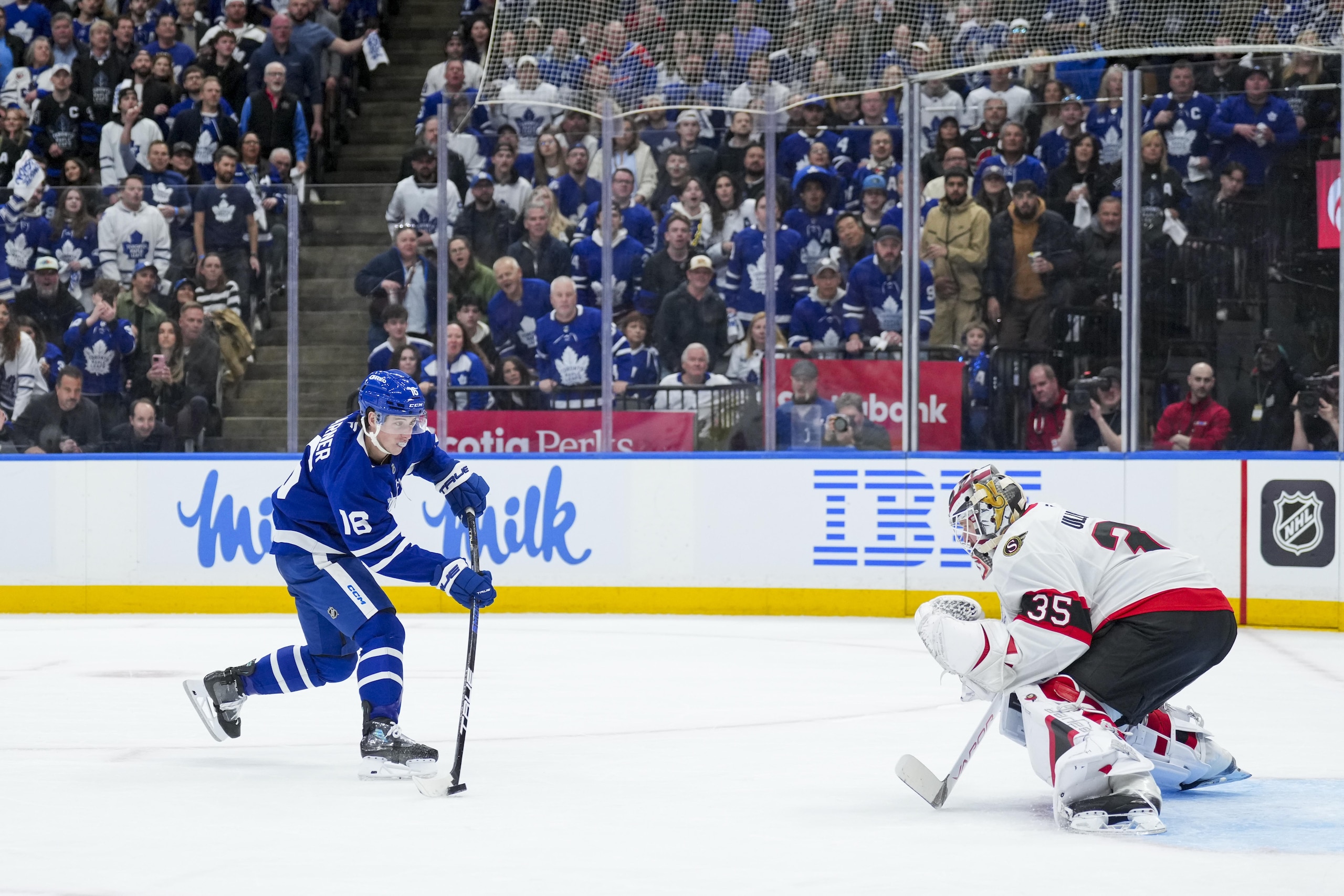 Ottawa Senators v Toronto Maple Leafs - Game One Ottawa Senators v Toronto Maple Leafs - Game One