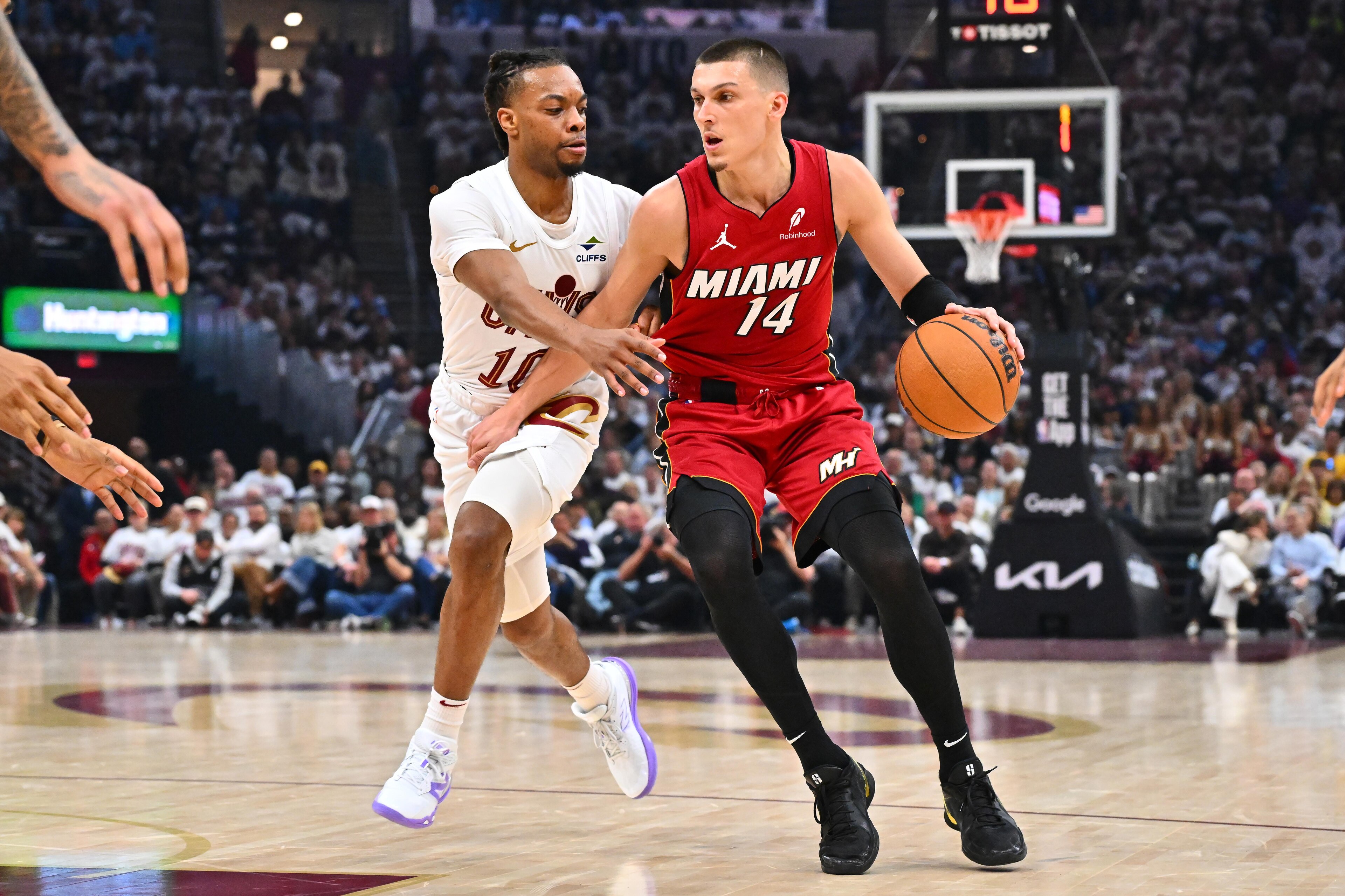 Miami Heat v Cleveland Cavaliers - Game One