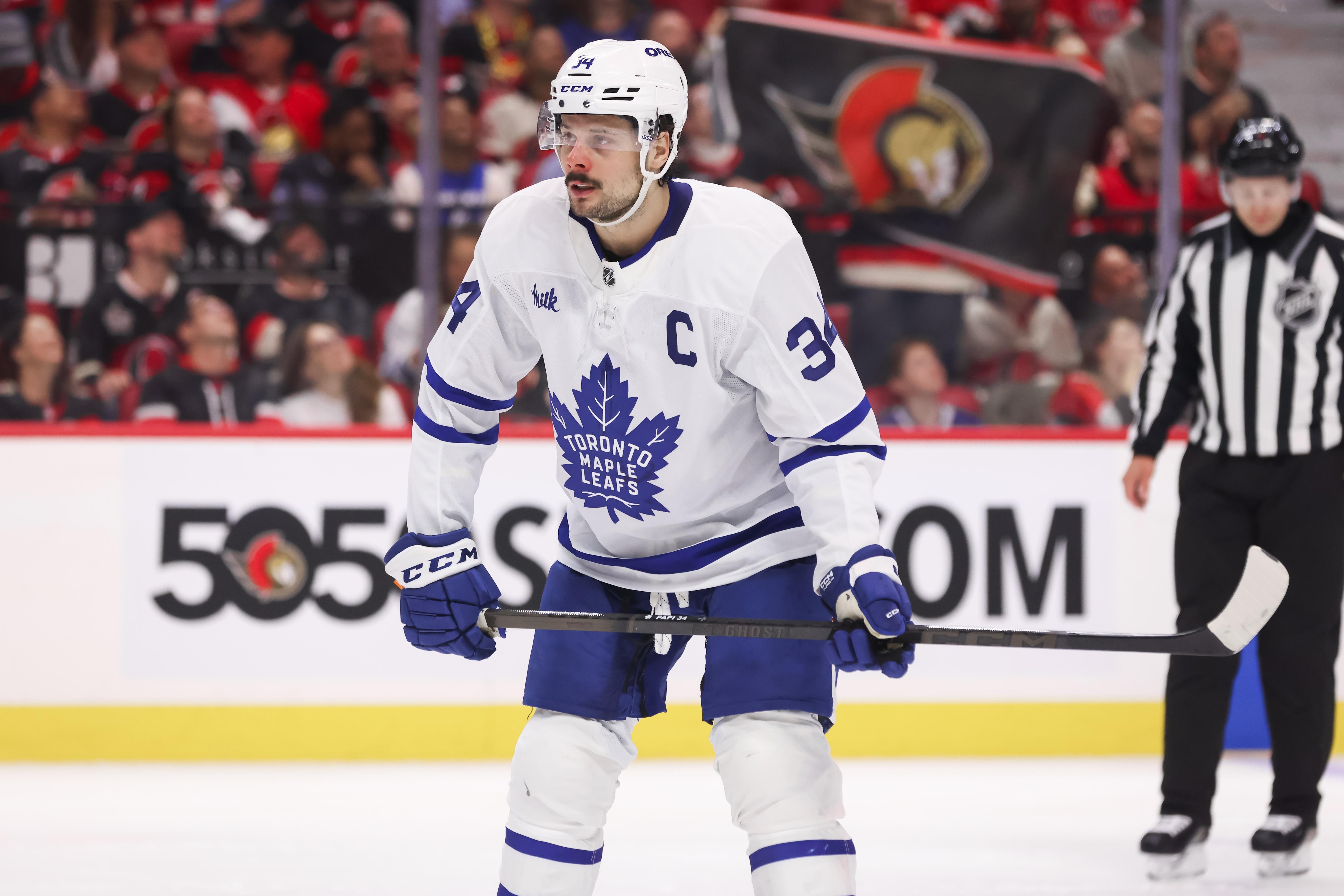 NHL: APR 24 Stanley Cup Playoffs First Round Maple Leafs at Senators