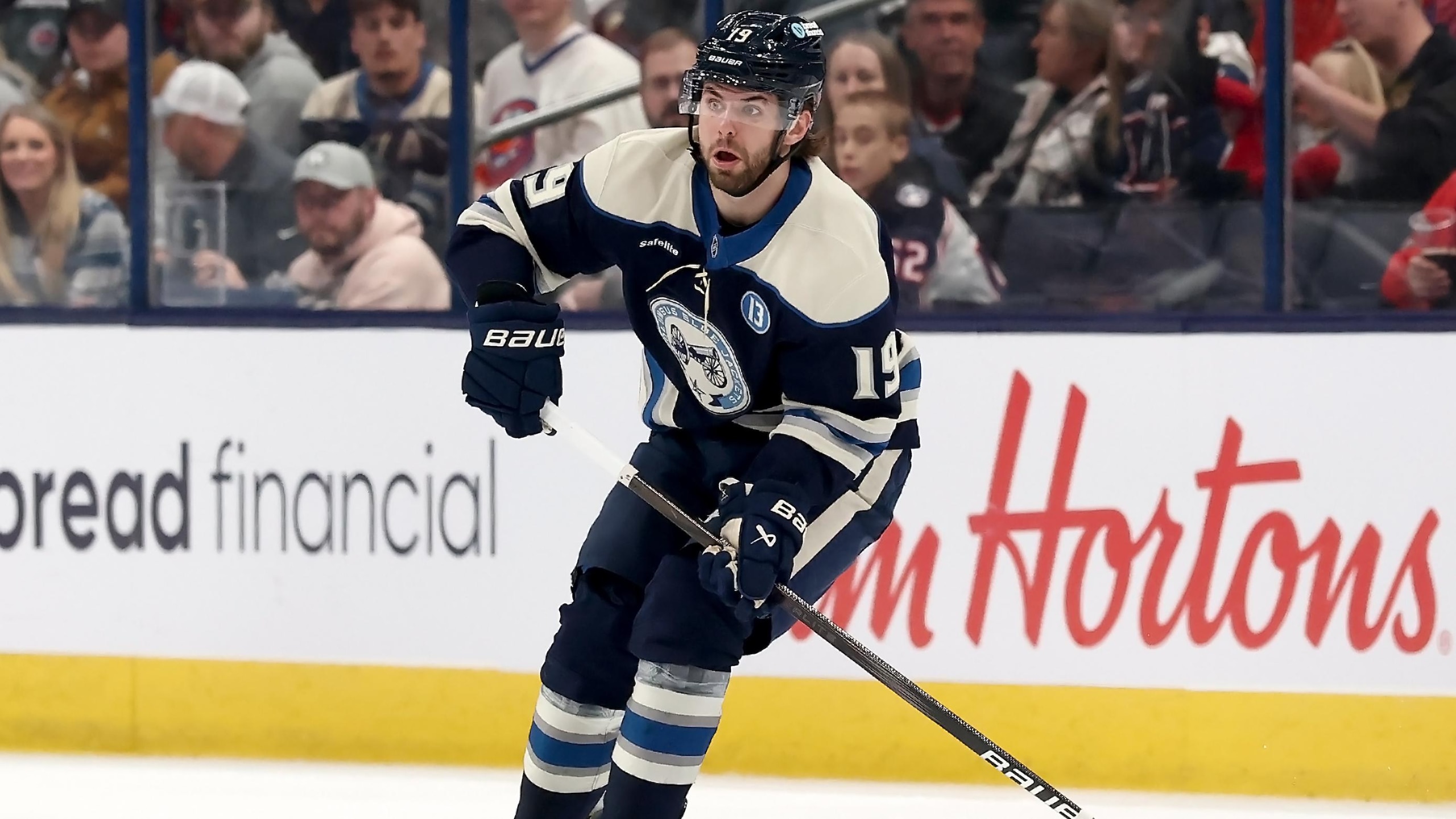 New York Islanders v Columbus Blue Jackets