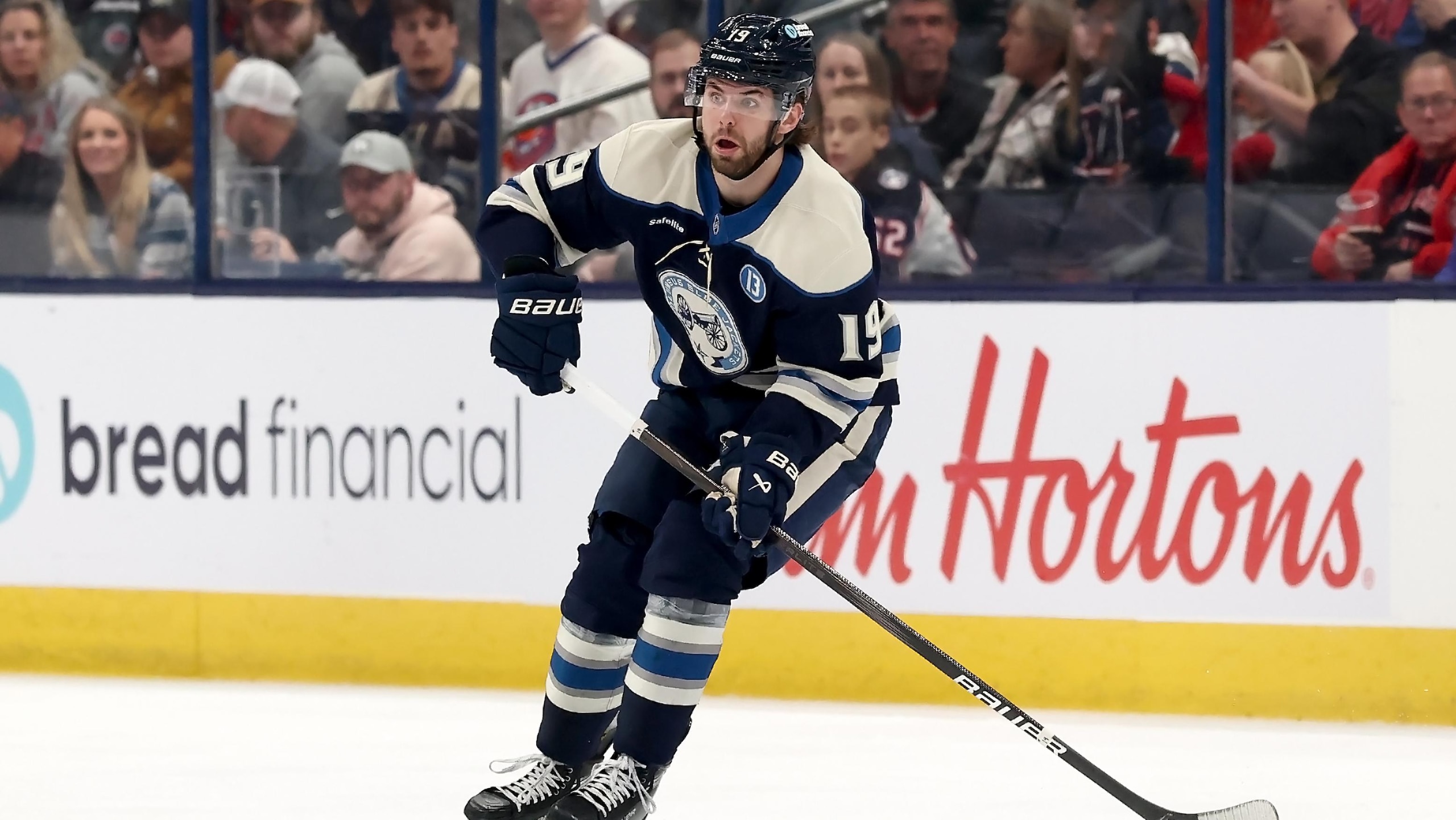 New York Islanders v Columbus Blue Jackets
