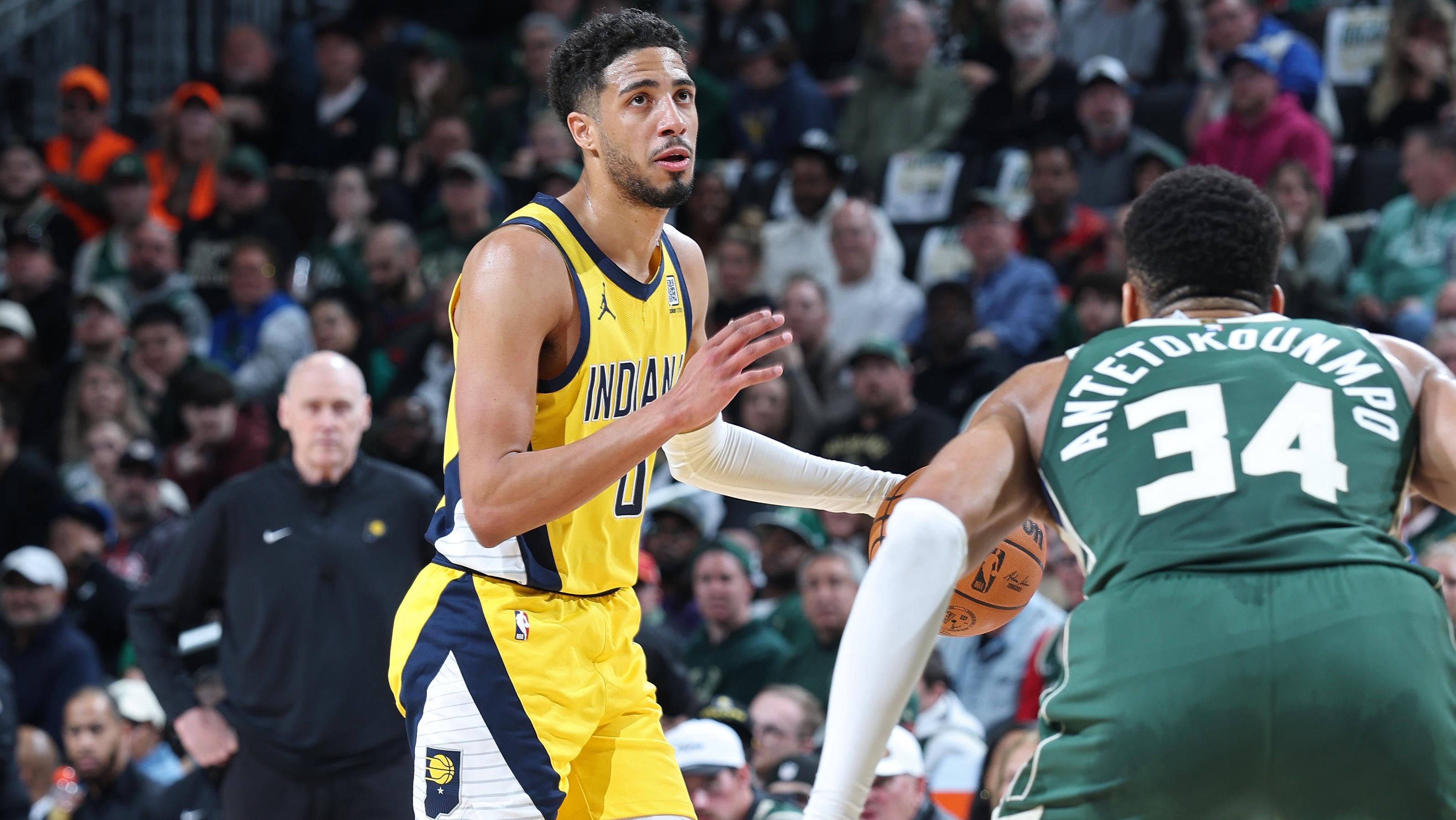 2025 NBA Playoffs - Indiana Pacers v Milwaukee Bucks