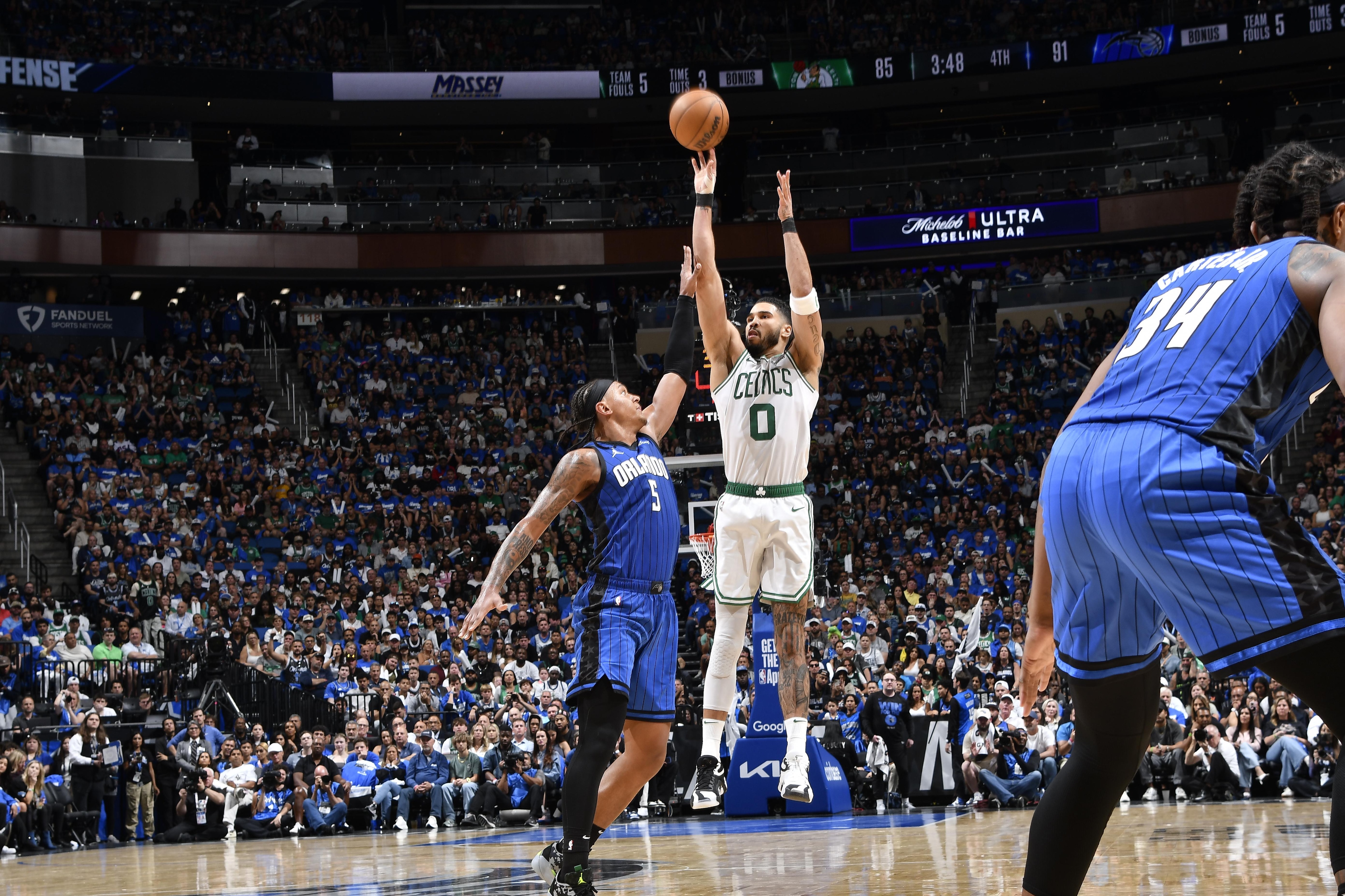 2025 NBA Playoffs - Boston Celtics v Orlando Magic - Game Three