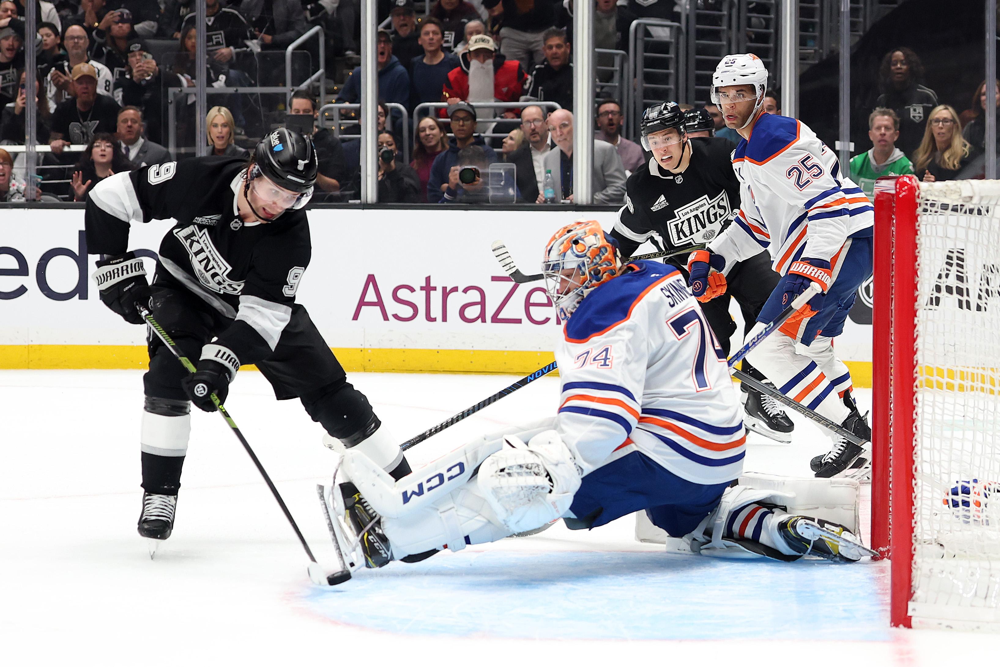 Edmonton Oilers v Los Angeles Kings - Game One