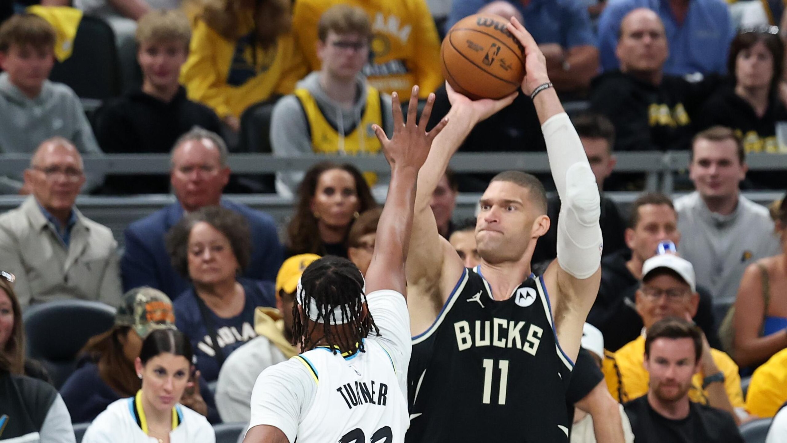 Milwaukee Bucks v Indiana Pacers - Game Two Milwaukee Bucks v Indiana Pacers - Game Two