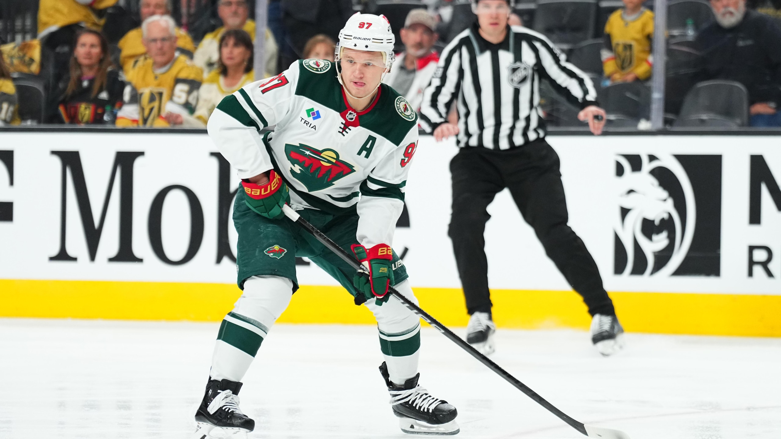 Minnesota Wild v Vegas Golden Knights - Game Two Minnesota Wild v Vegas Golden Knights - Game Two