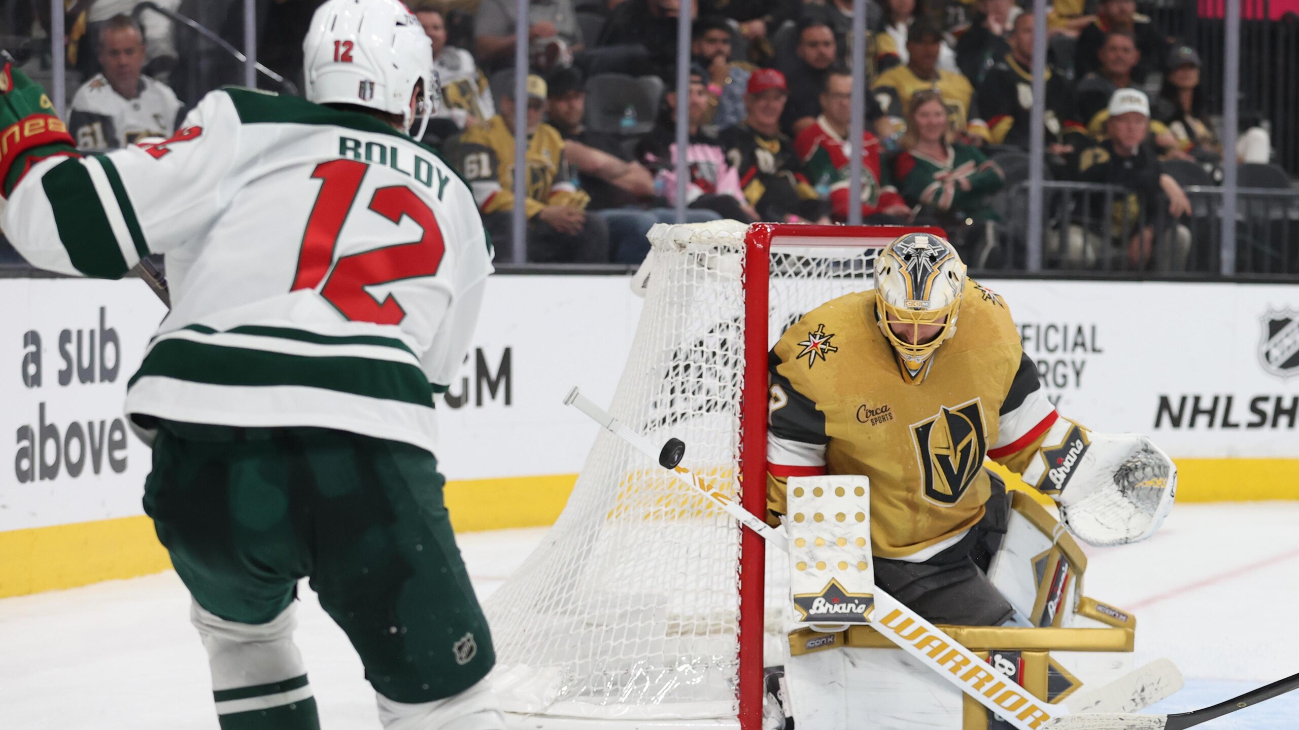 Minnesota Wild v Vegas Golden Knights - Game Two Minnesota Wild v Vegas Golden Knights - Game Two