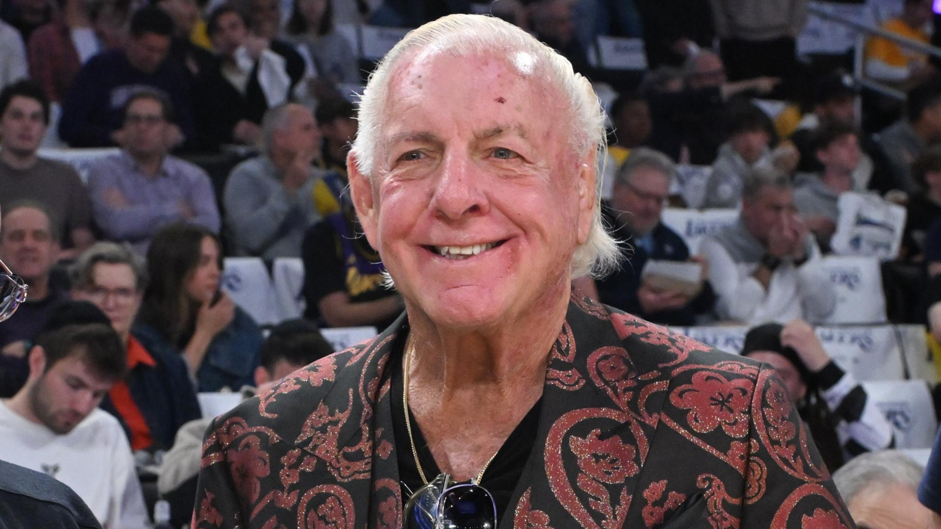 Celebrities At The Los Angeles Lakers Game
