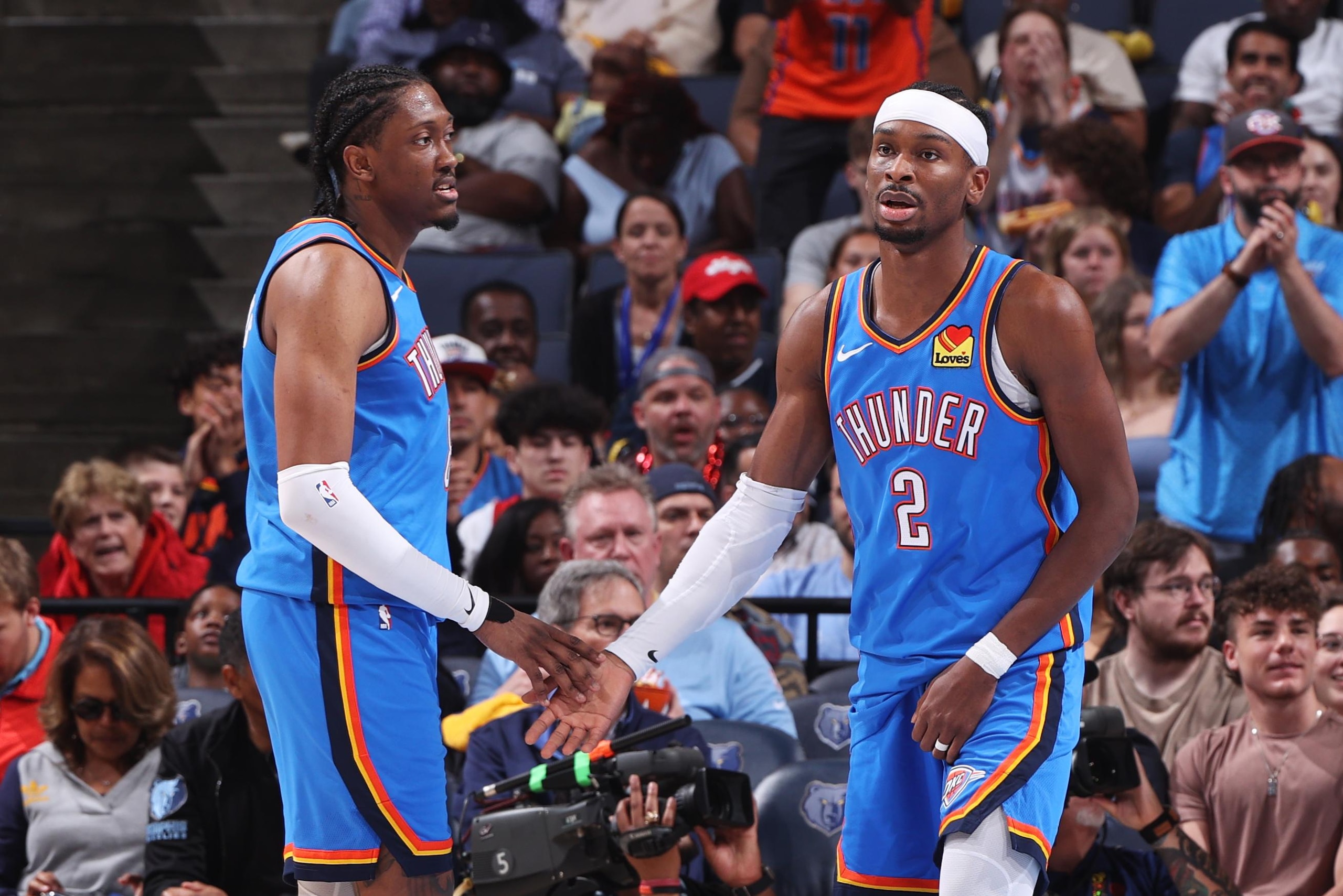 2025 NBA Playoffs - Oklahoma City Thunder v Memphis Grizzlies - Game Four