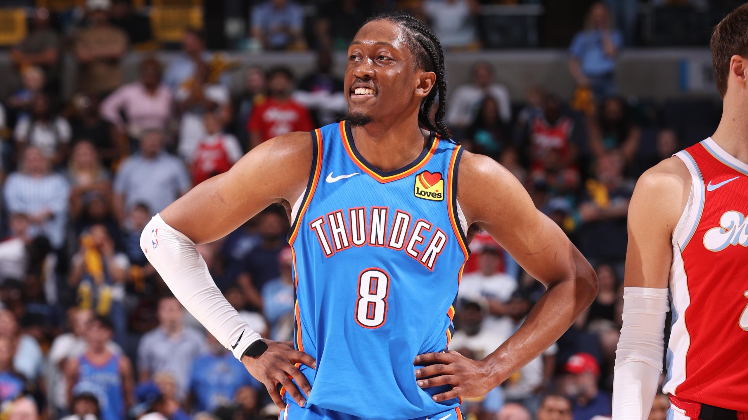 2025 NBA Playoffs - Oklahoma City Thunder v Memphis Grizzlies - Game Four